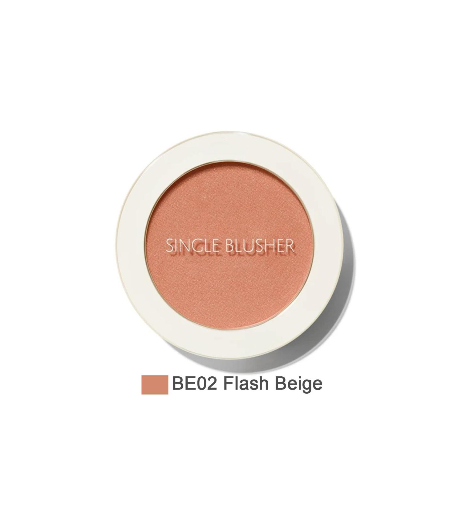 The Saemmul Single Powder Blush Sebum Control - Saemmul Single Blusher-flash Beige