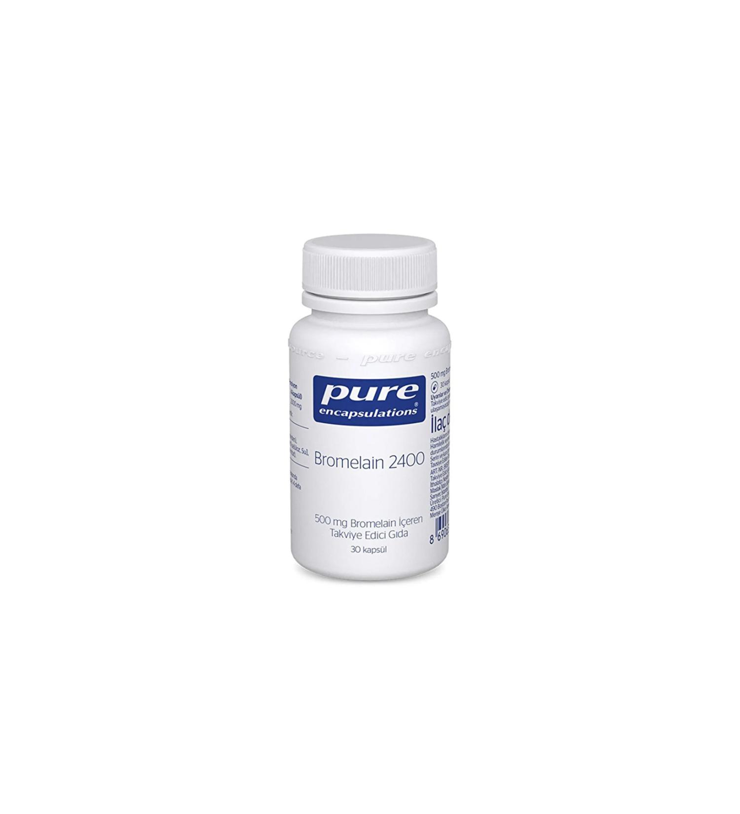 Pure Encapsulation Pure Bromelain 2400 60 Capsules