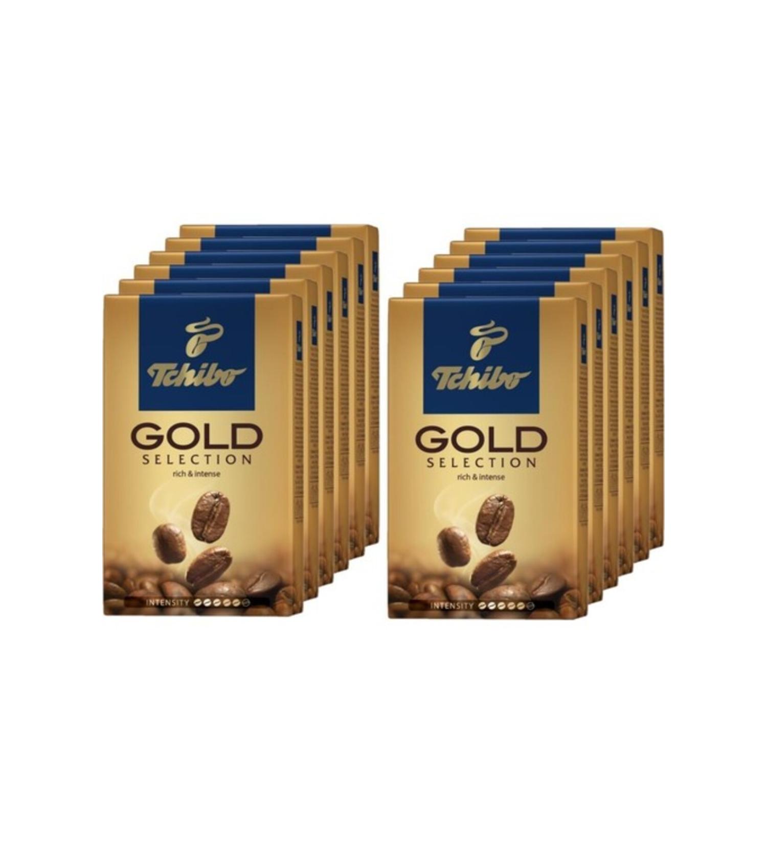Tchibo Gold Selection Ground Filter Coffee 250 gr x 12 pieces