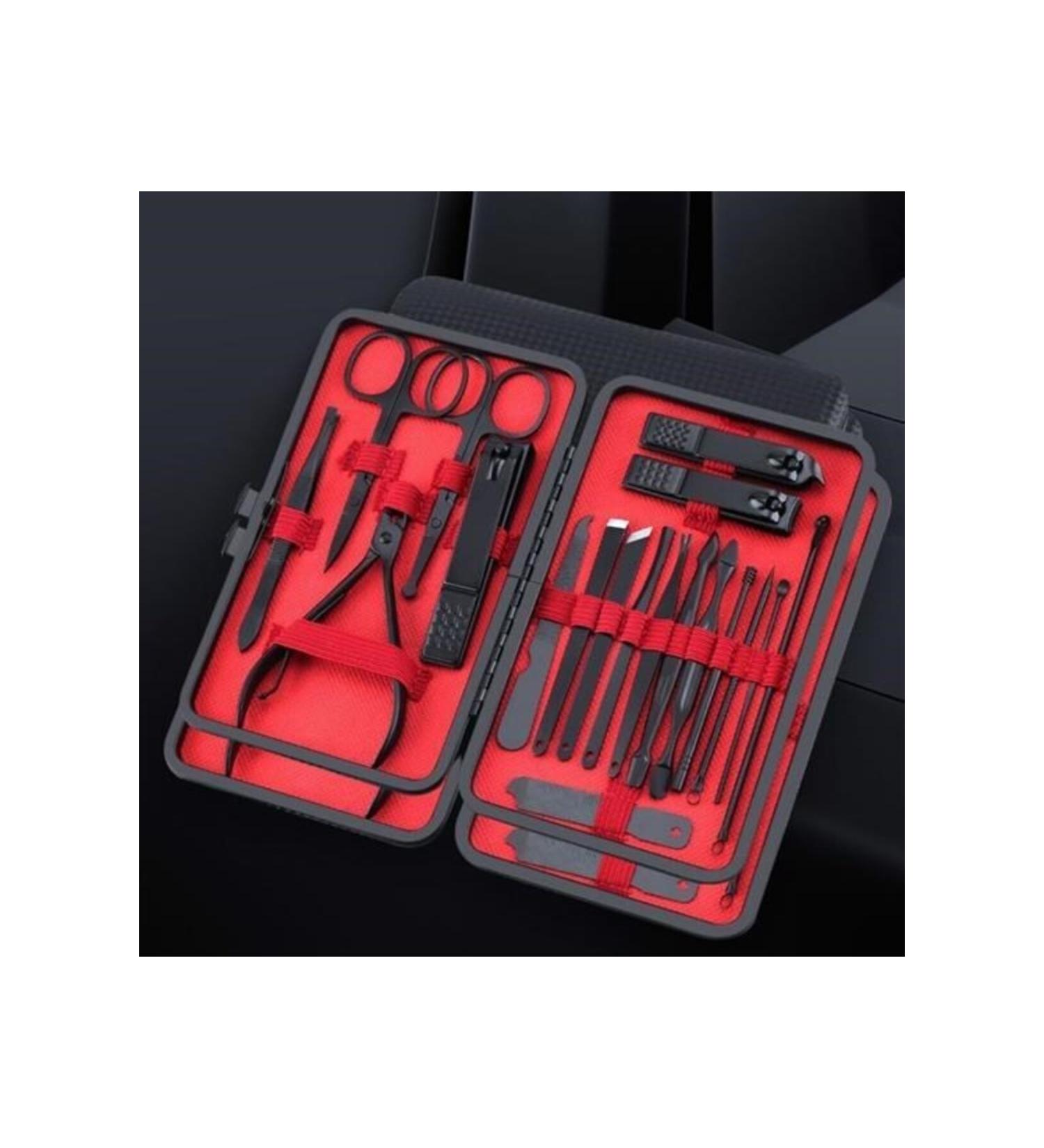 WeSank BUFFER 18 Piece Bag Type Manicure Pedicure Nail Care Set