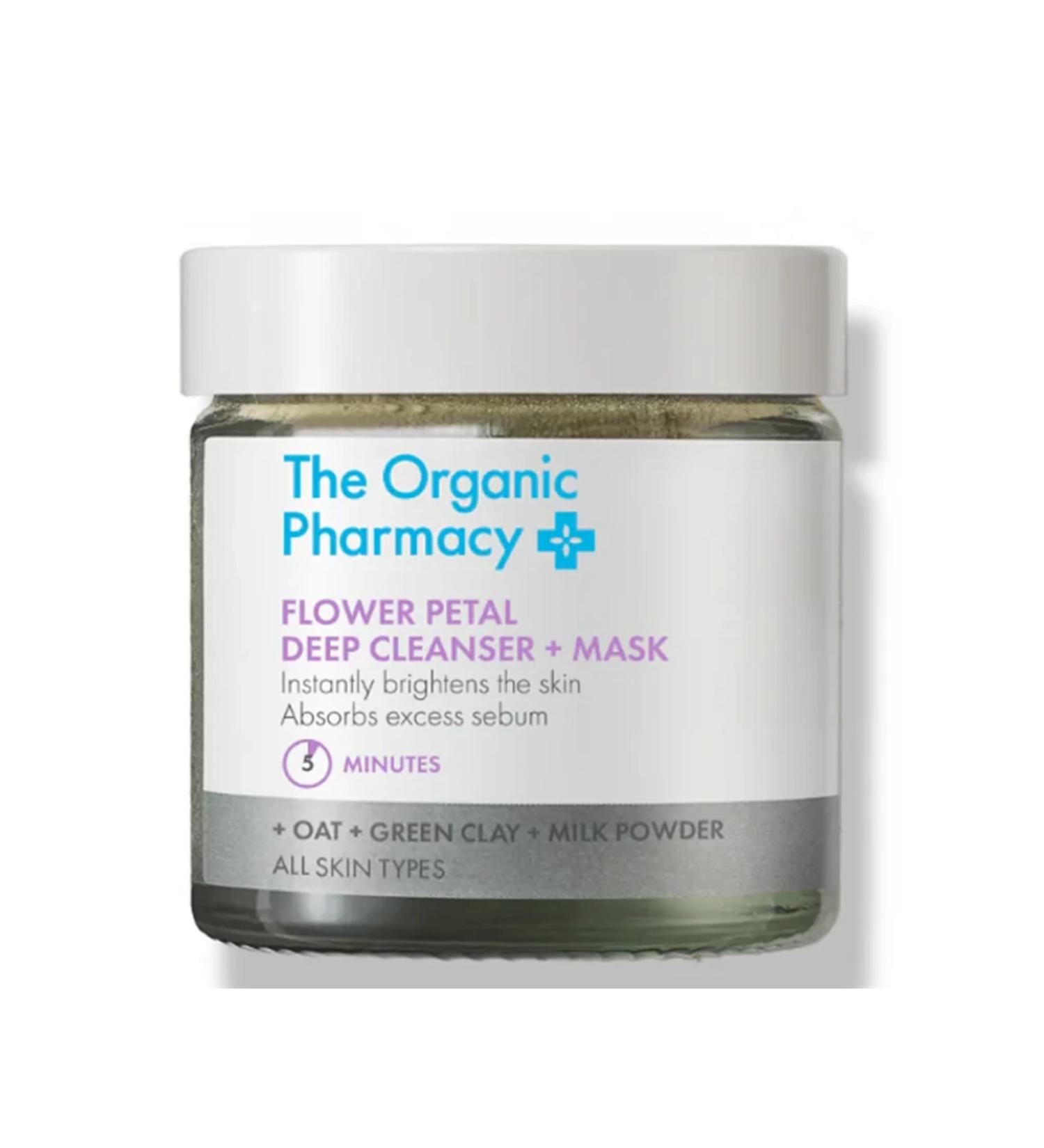 The Organic Pharmacy Flower Petal Deep Cleanser & Mask