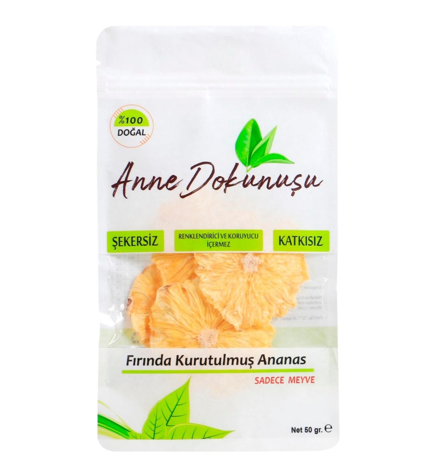 Mother's Touch Oven Dried Pineapple 50gr - Fruit Chips