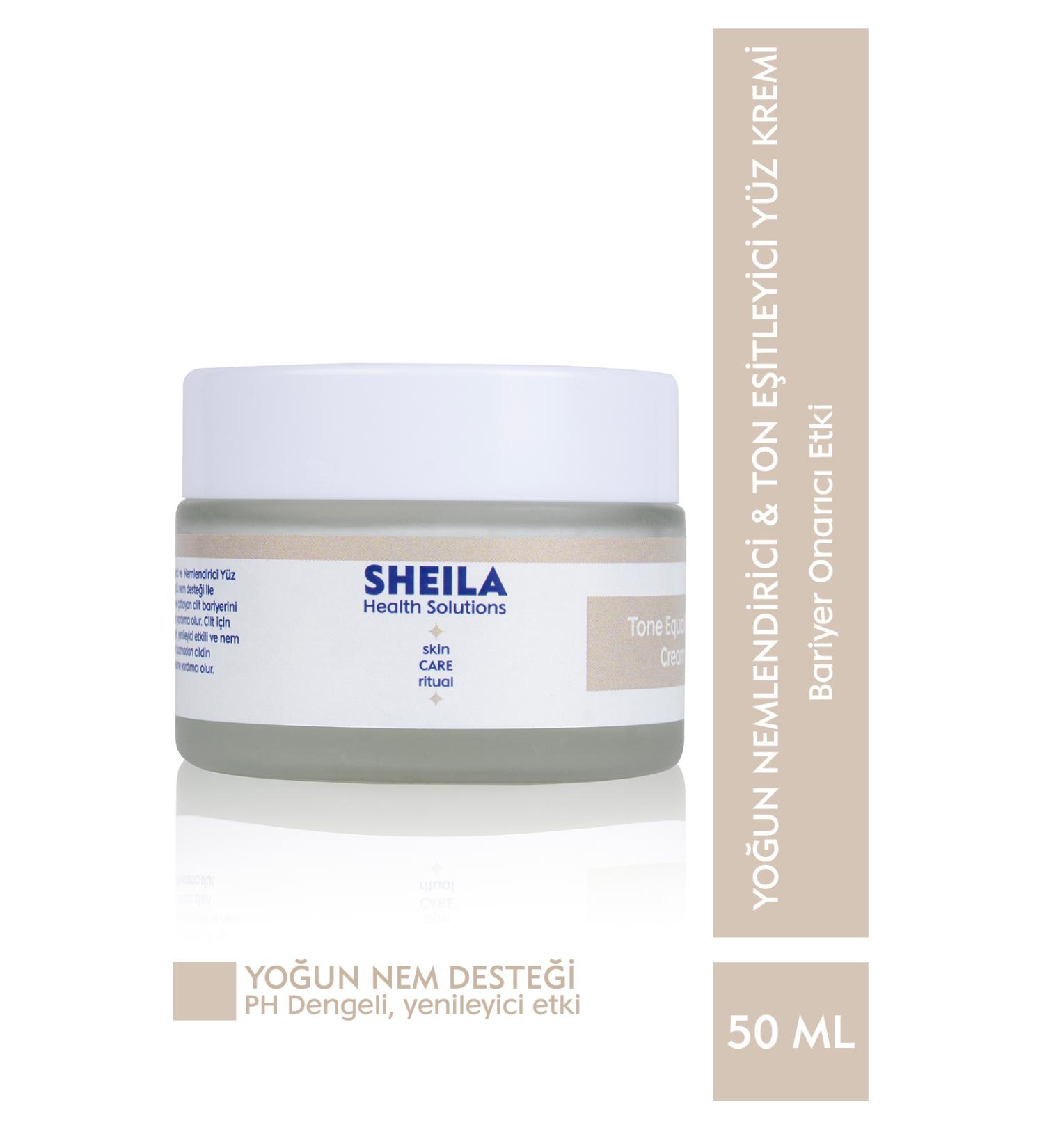 Sheila Health Solutions Skin Tone Equalizing Intensive Moisturizing Face Cream