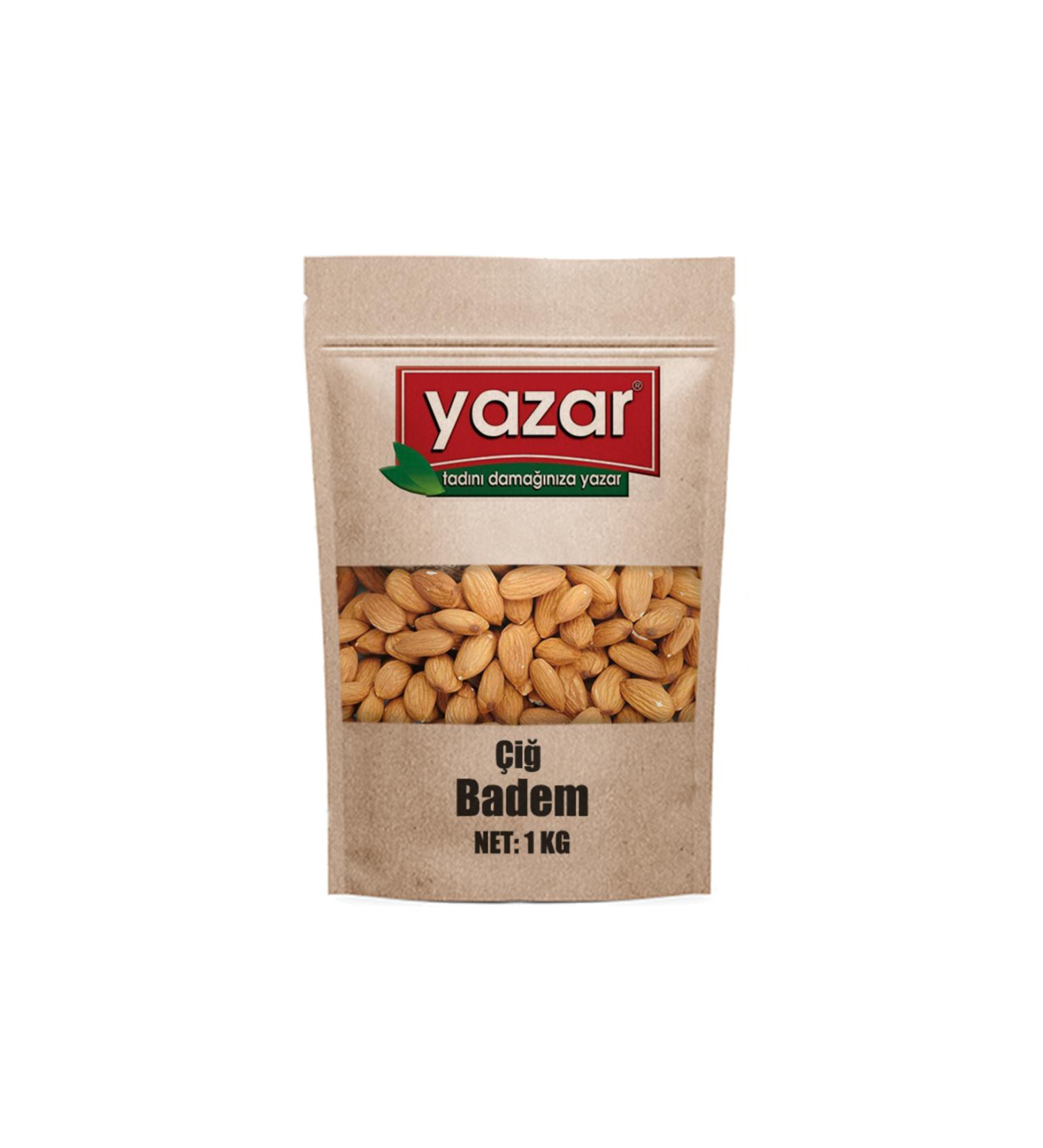 AUTHOR Nuts Raw Almond Kernels 1 Kg