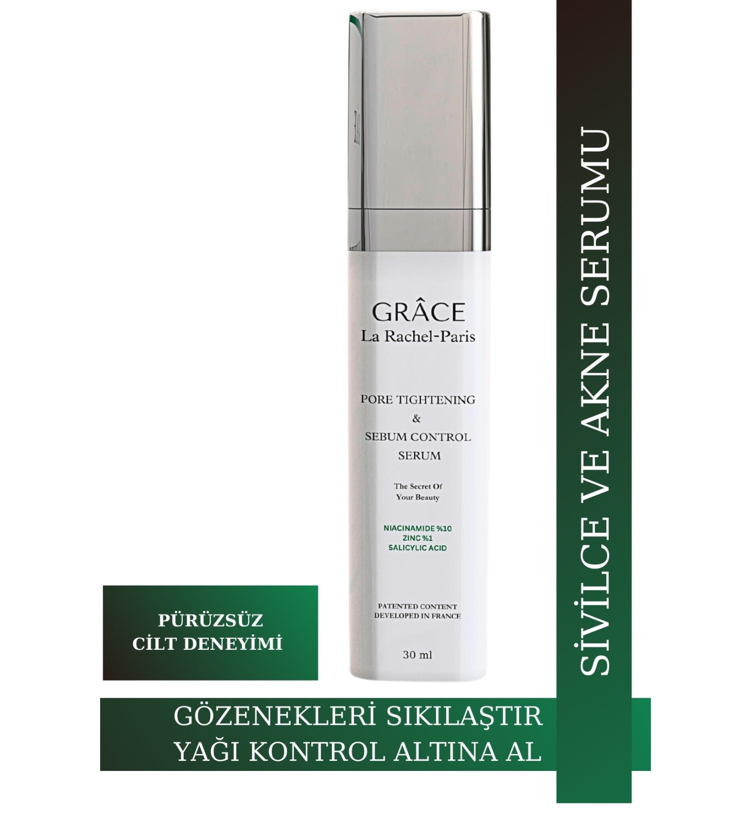 La Rachel Professional Powerful Pore Tightening and Anti-Acne Serum 4 Effects-Pore Acne Renewal Sebum - Buy Online on GoSupps.com