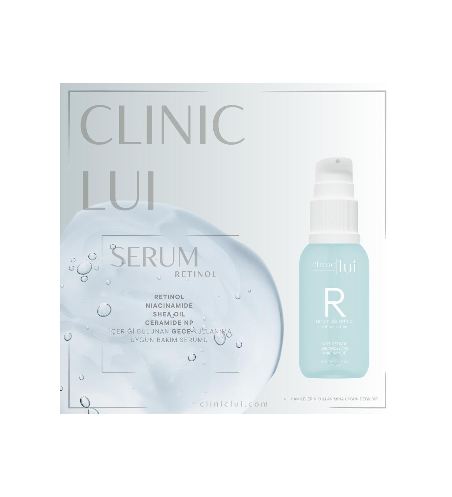 CLINIC LUI Anti-Wrinkle and Anti-Aging Retinol Serum - Buy Online on GoSupps.com