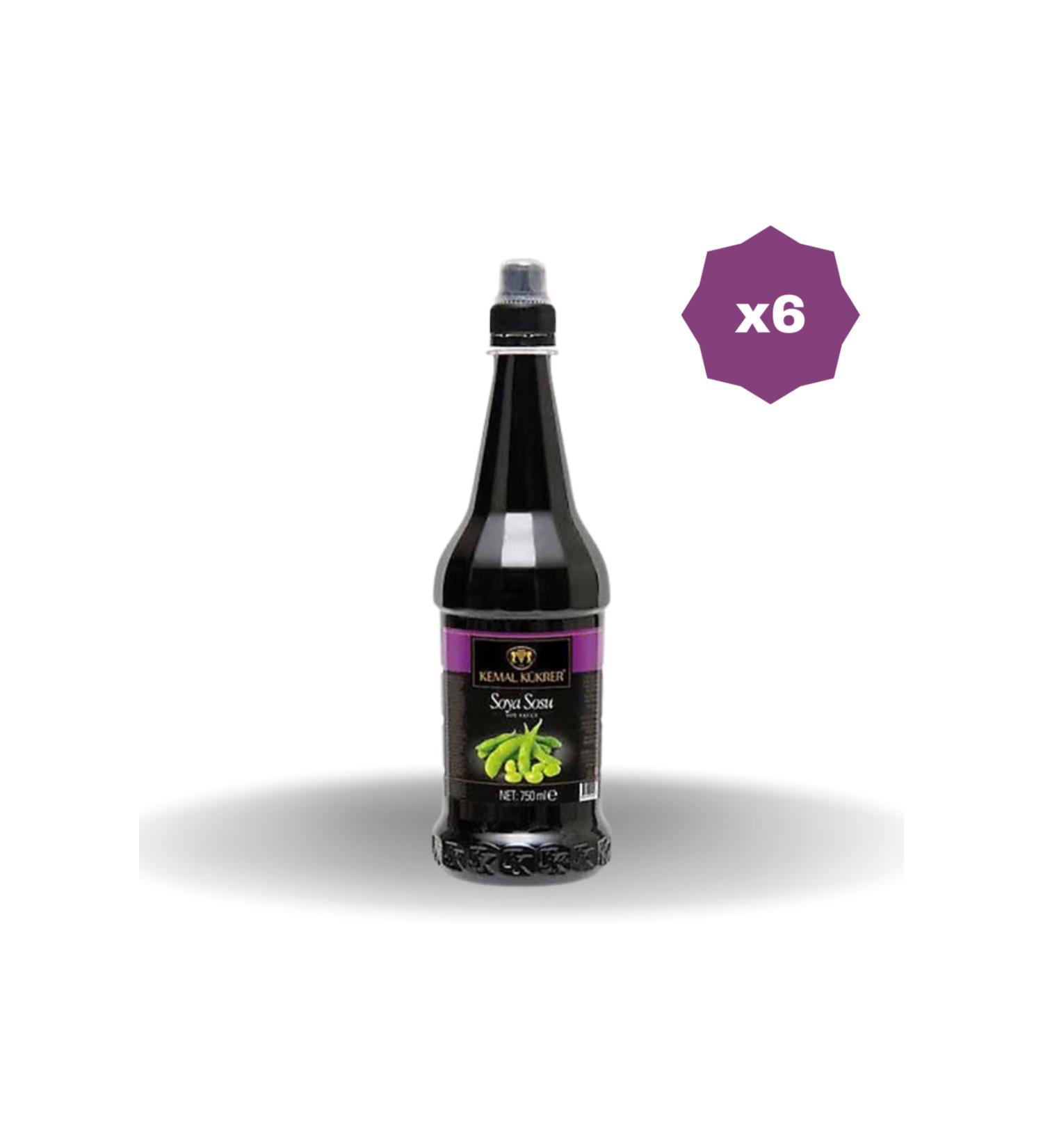 Kemal K krer KEMAL K KRER SOY SAUCE PET 750 ML - (6 PIECES)