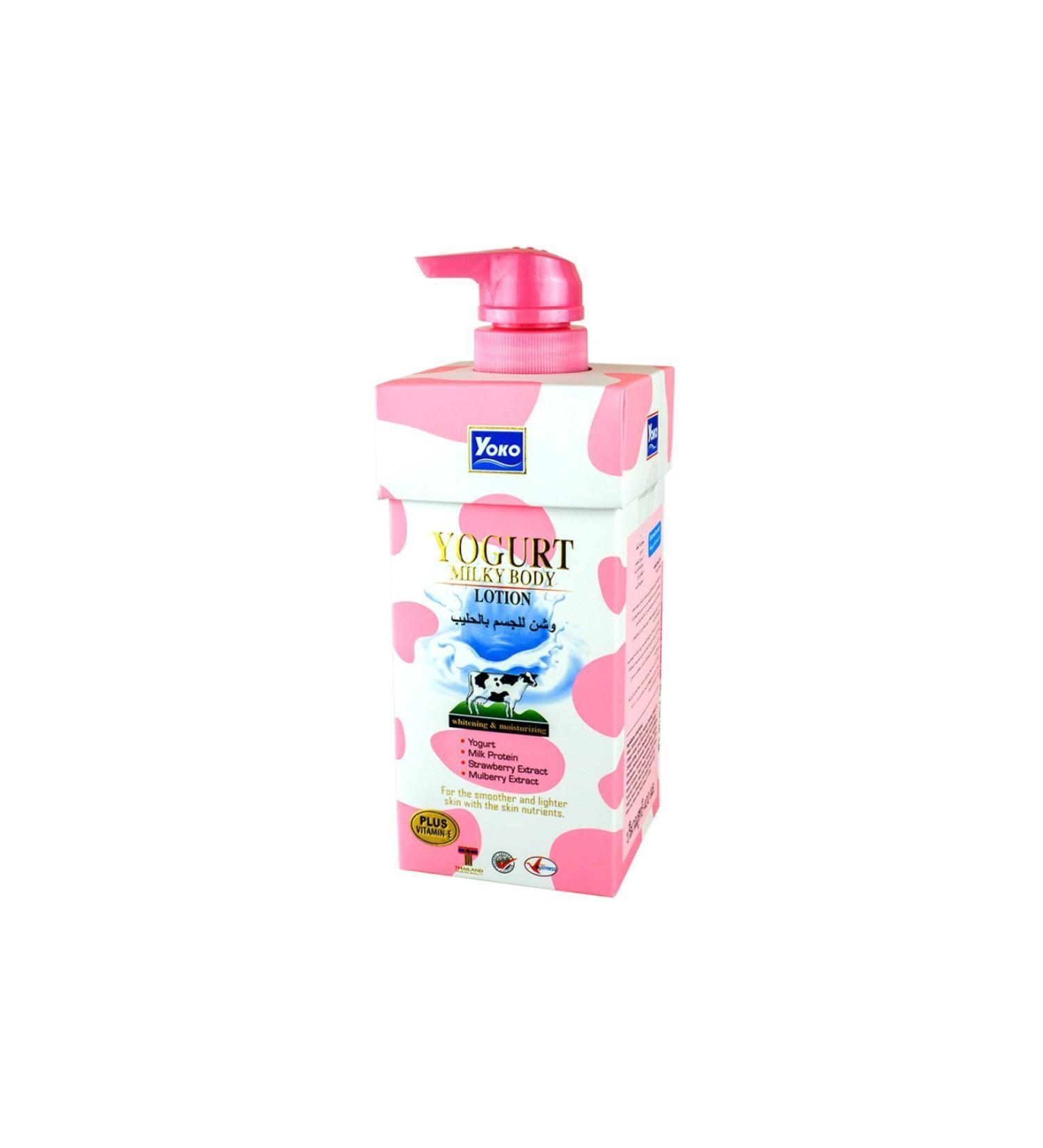 YOKO Yogurt and Milk Body Lotion 400 ml. - Buy Online on GoSupps.com