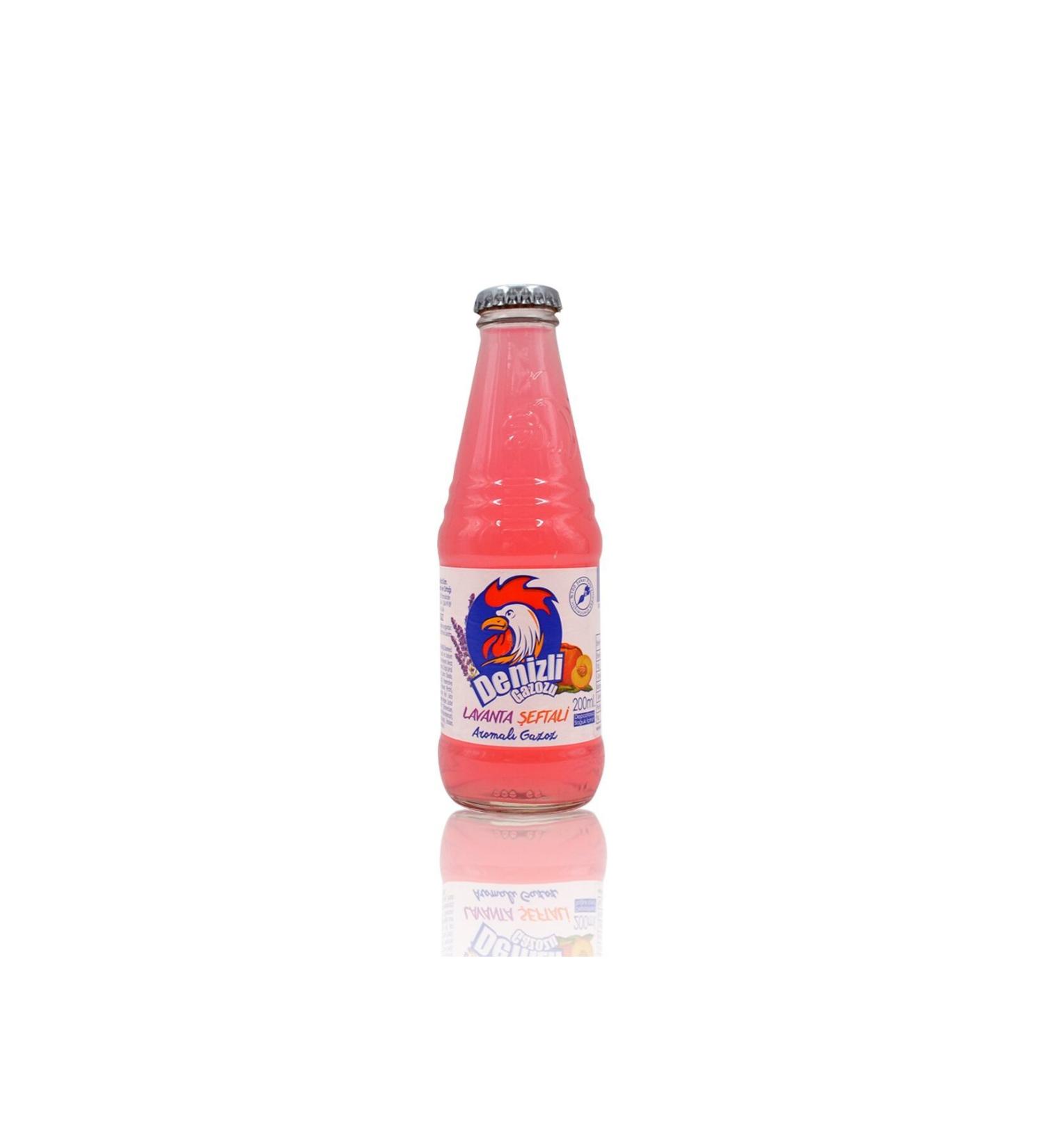 DENIZLI SODA Denizli Lavender Peach Soda (3 pieces) - Buy Online on GoSupps.com