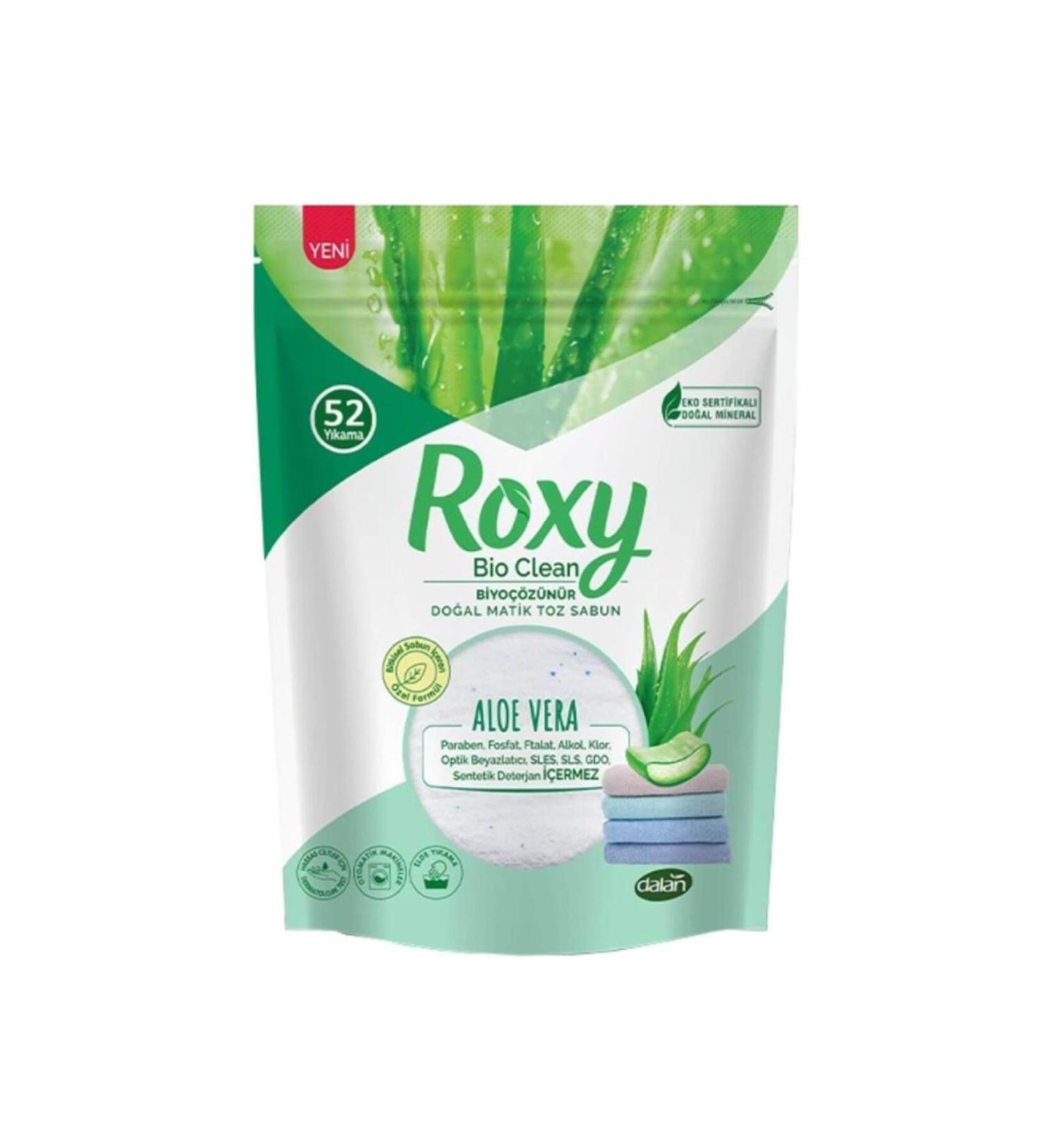 Skygo Roxy Bio Clean Natural Matic Powder Soap Aloe Vera 1600 Gr