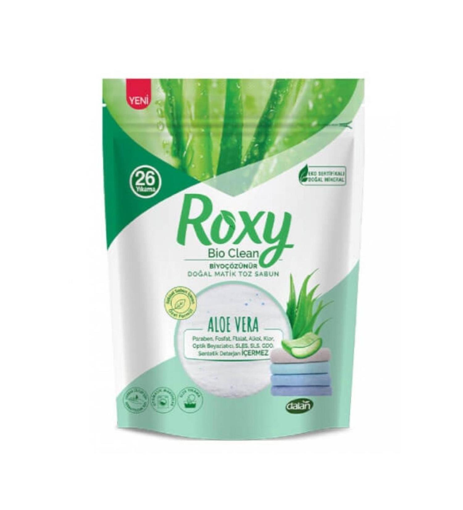 Skygo Roxy Bio Clean Natural Matic Powder Soap Aloe Vera 800 Gr