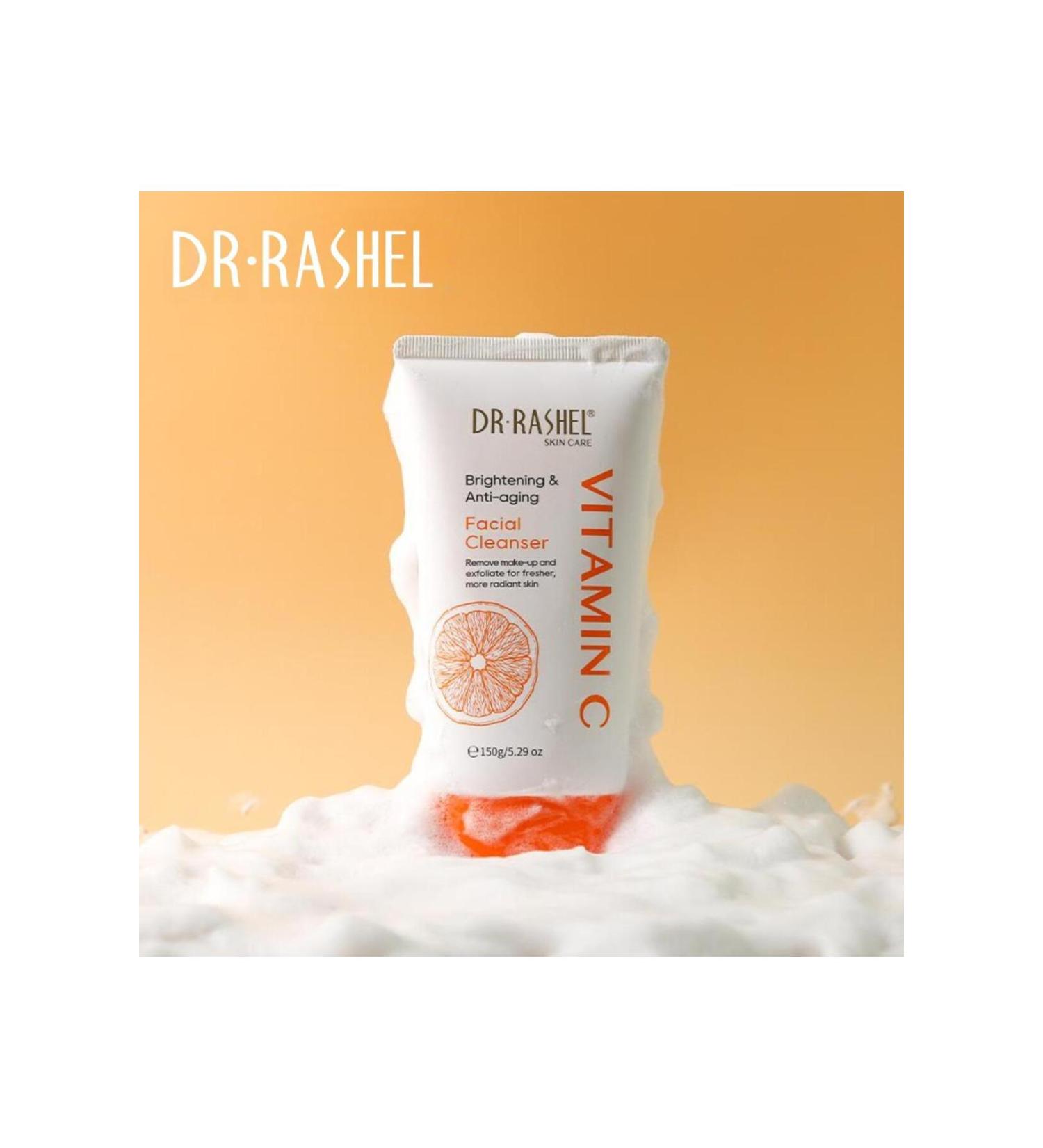 DR.RASHEL Vitamin C Brightening and Anti-Aging Facial Cleanser 150g(1 piece-Facial Cleanser) - Buy Online on GoSupps.com