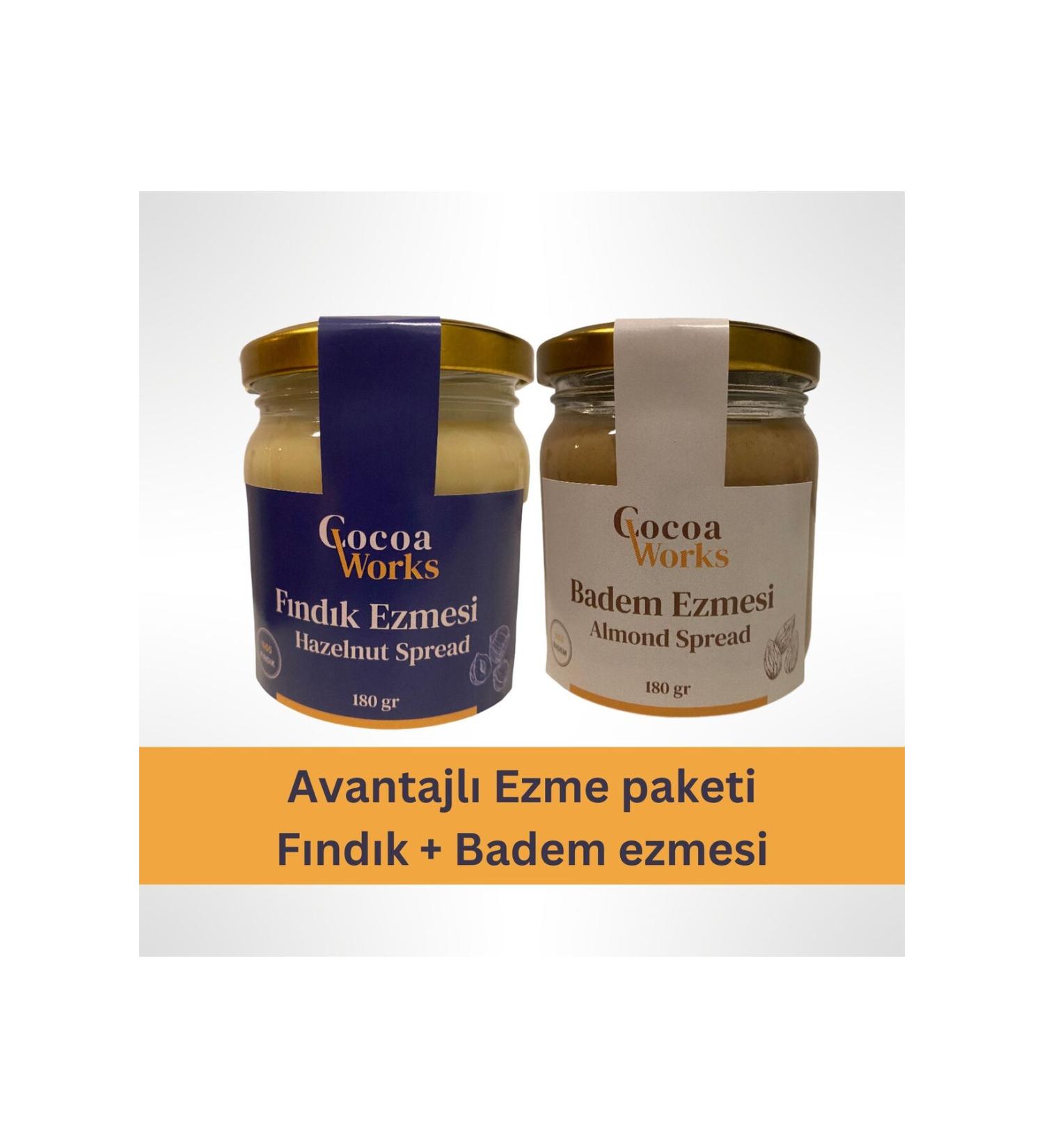 cocoa works Hazelnut and Almond Paste Advantage Package - Buy Online on GoSupps.com