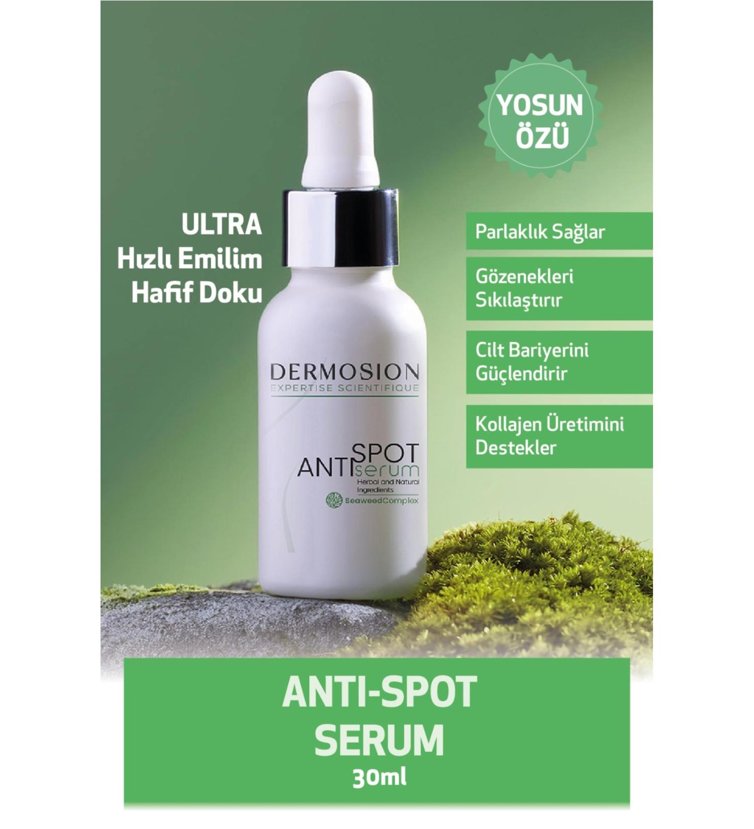 dermosion Anti Spot Anti-Spot Nourishing and Tone Equalizing Serum with Algae Extract 30ml - Buy Online on GoSupps.com