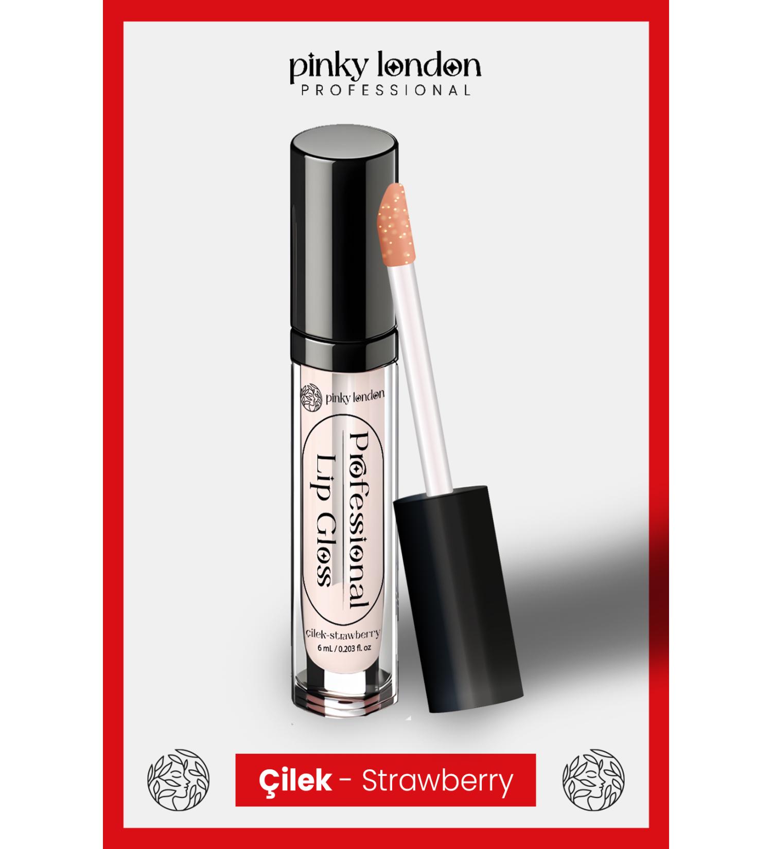 Pinky London Rose Lip Plumping and Shining Lip Gloss - Buy Online on GoSupps.com