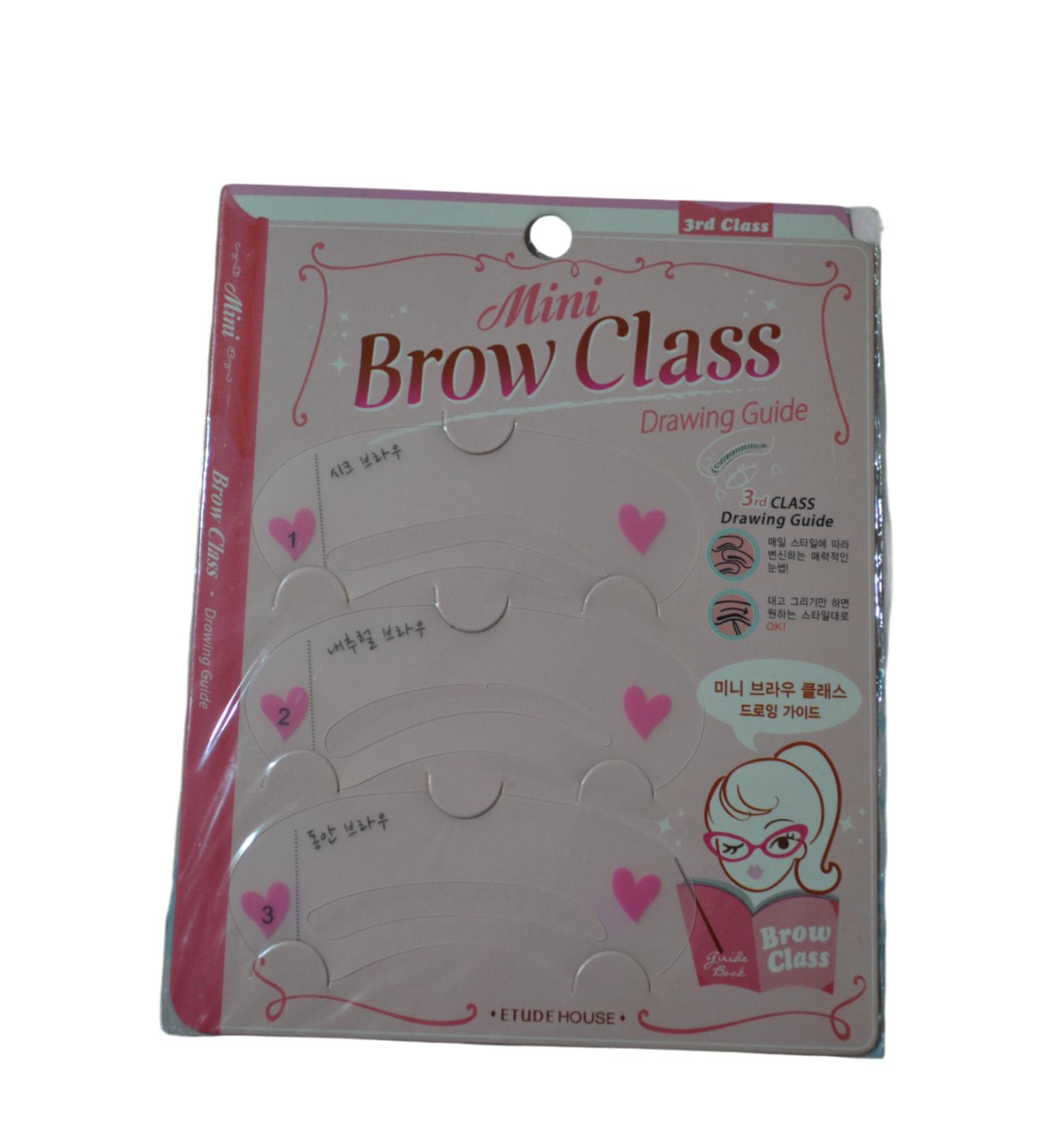 Rose Eyebrow Template