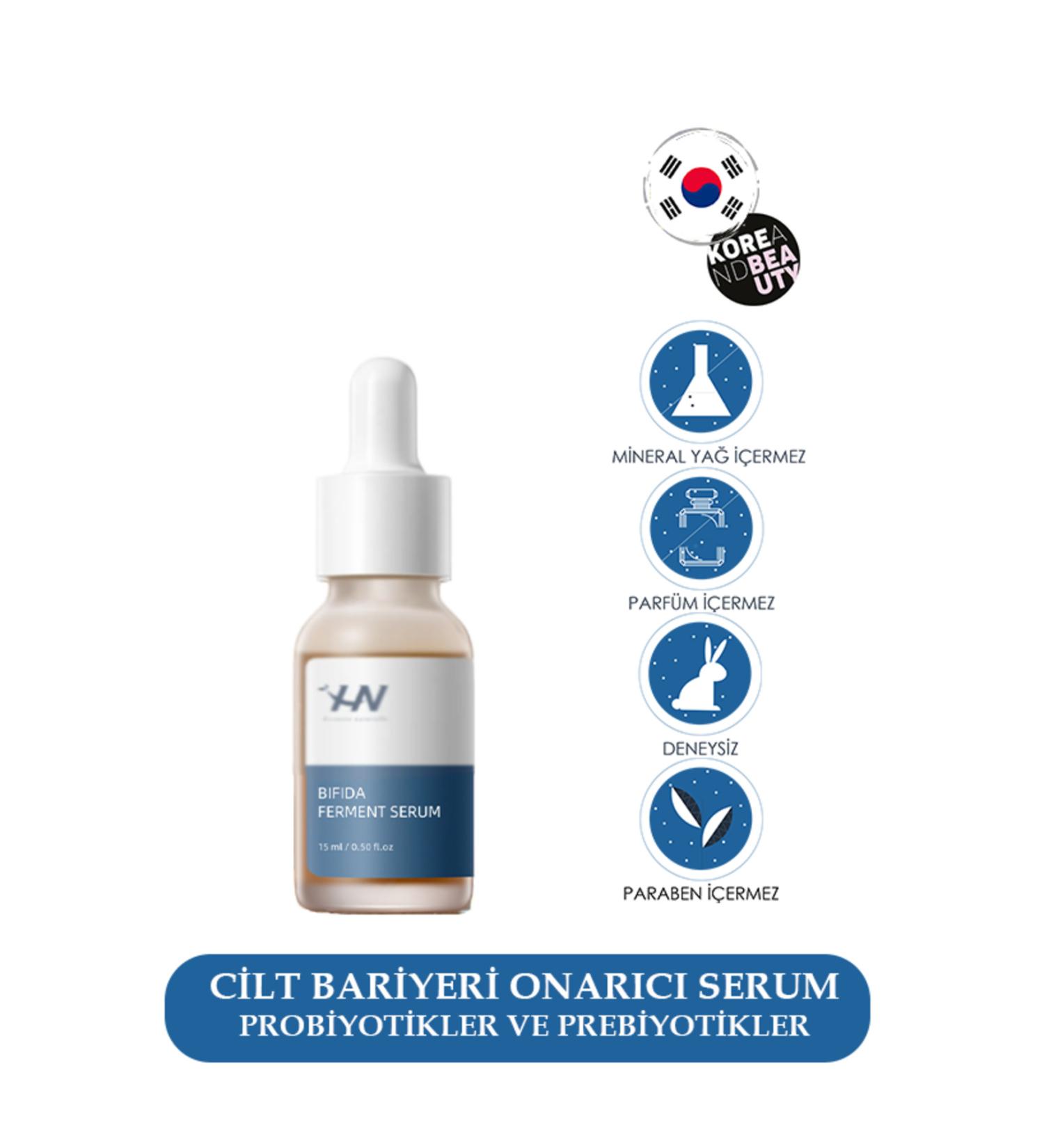 HISTOIRE NATURELLE Hn Bifida Ferment Barrier Repair Serum 15 ml - Repair Serum Containing Prebiotics and Probiotics - Buy Online on GoSupps.com