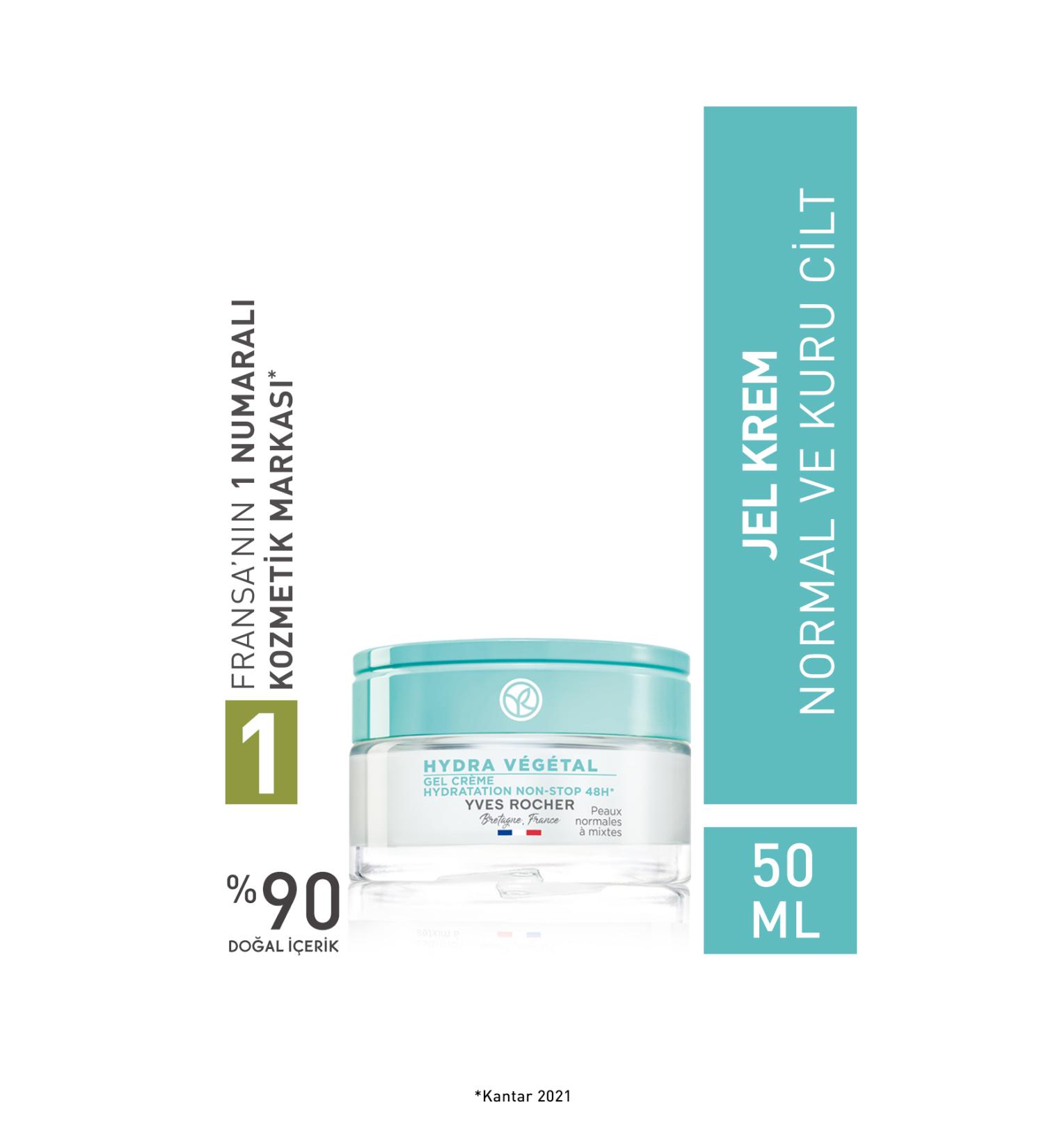 Yves Rocher Soft Texture Skin Moisturizing Cleansing and Purifying Gel Cream 50 ml eleg.3072
