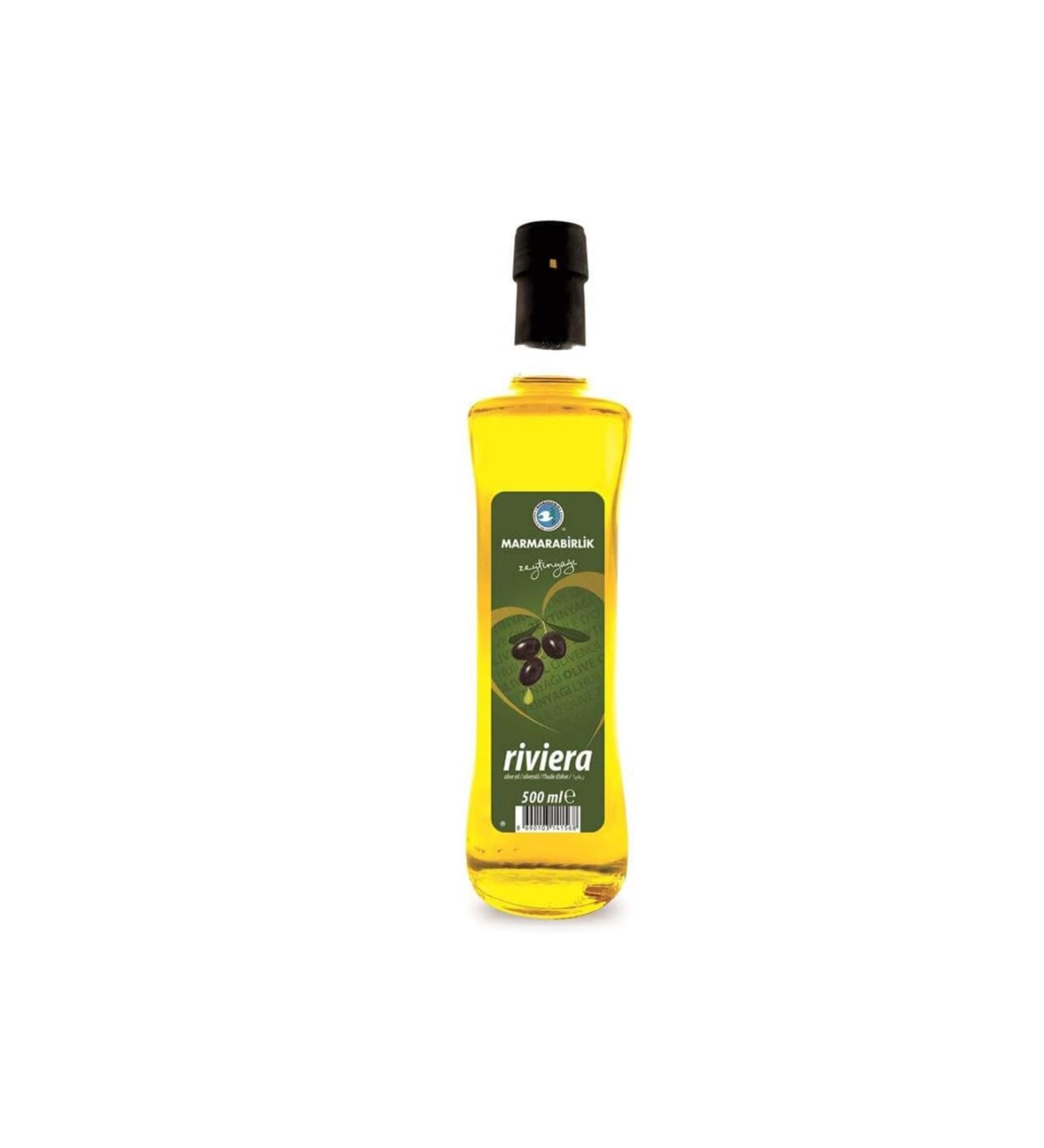Marmarabirlik MARMARA BIRLIK OLIVE OIL RIVIERA 500 CC GLASS