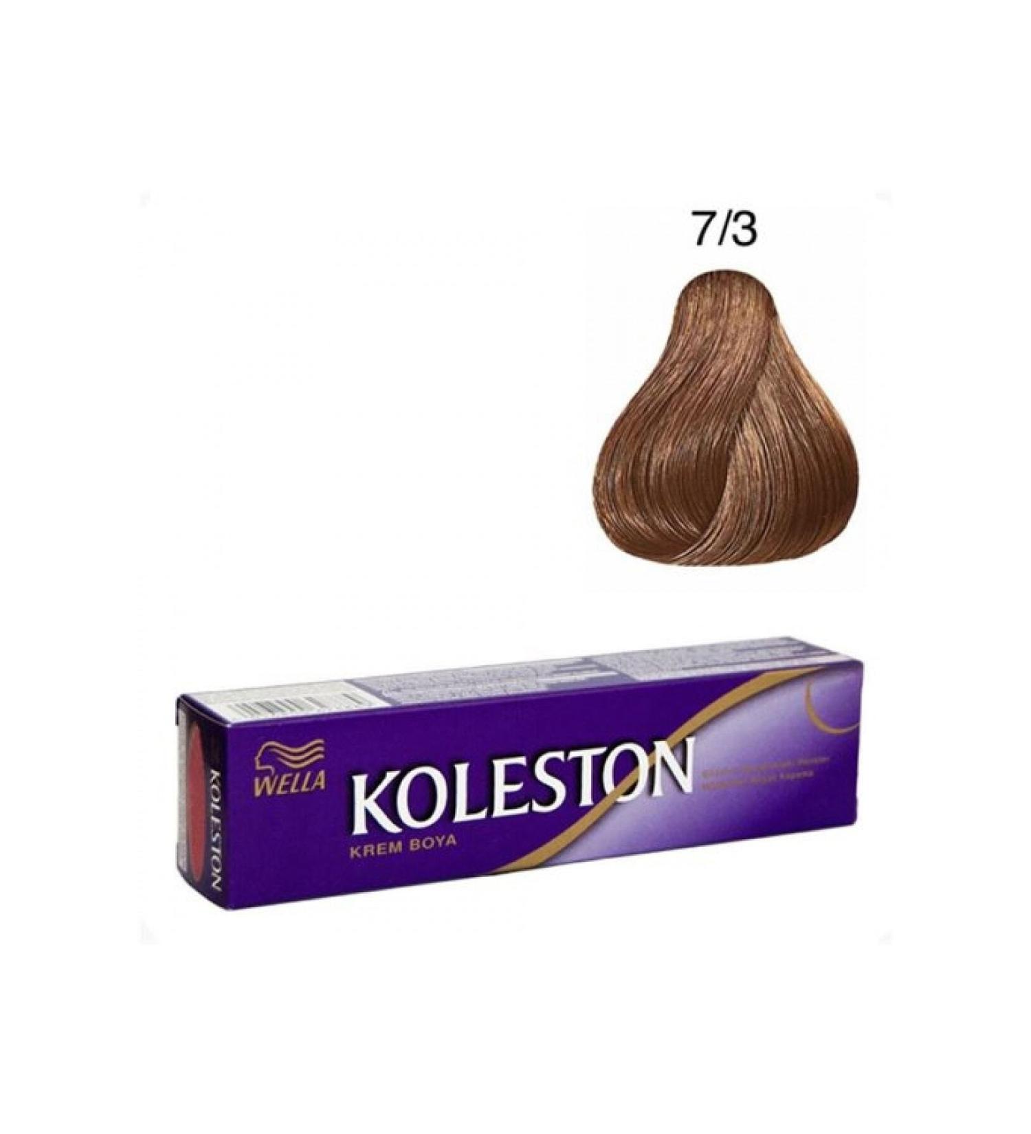Wella Koleston Tube Hair Dye 7/3 Hazelnut Shell