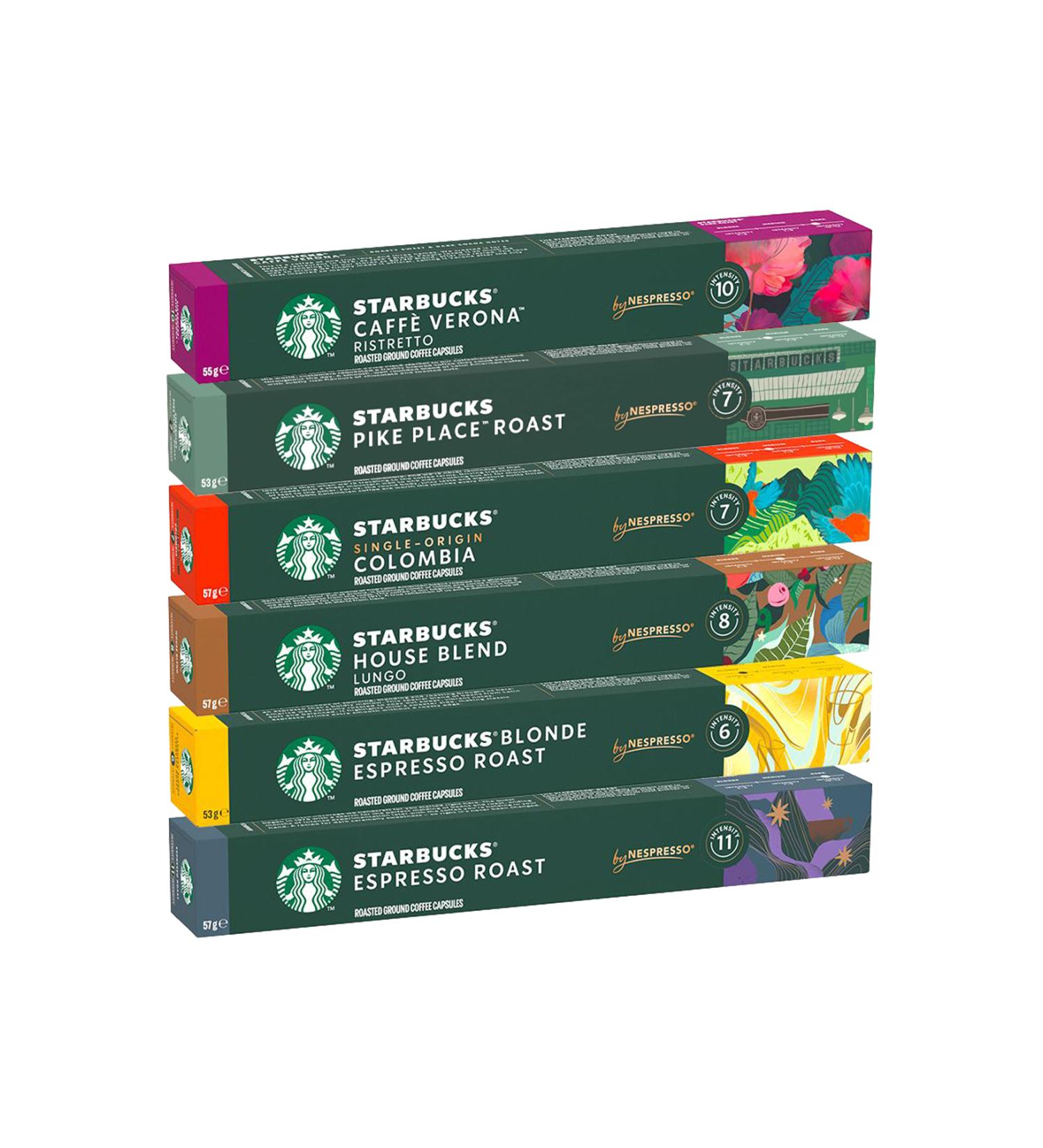 Starbucks Capsule Coffee Trial Set 10 x 6 Pieces - Buy Online on GoSupps.com