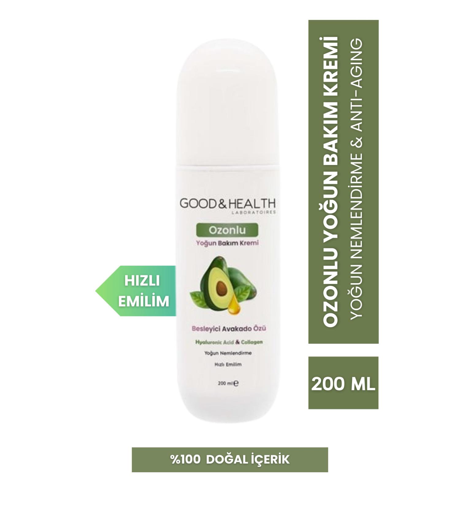 Good & Health Avocado Extract Ozonated Nourishing Moisturizer for Normal and Dry Skin 200 ml - Buy Online on GoSupps.com