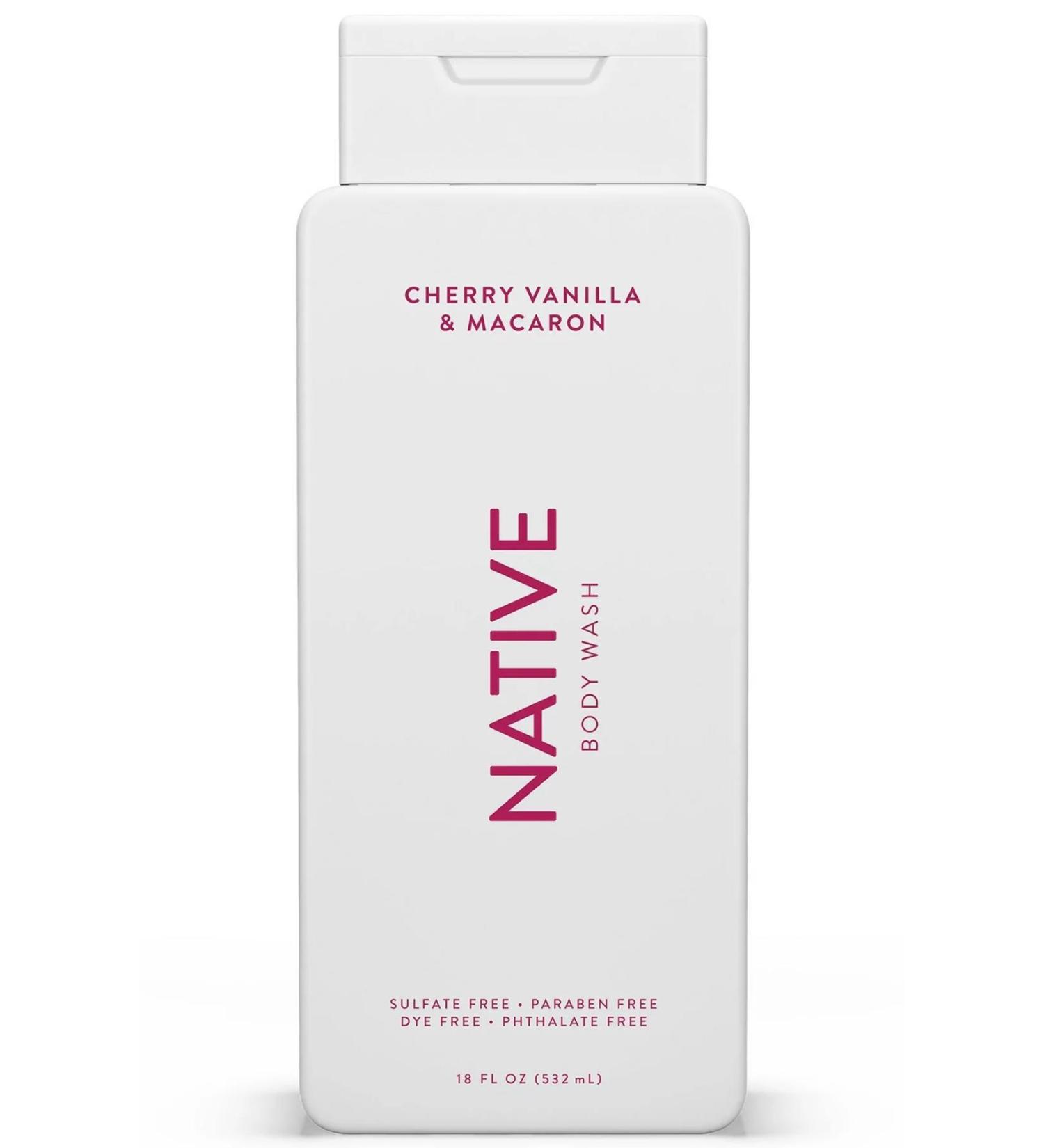 Native Cherry & Vanilla Macaron Body Wash 532ML
