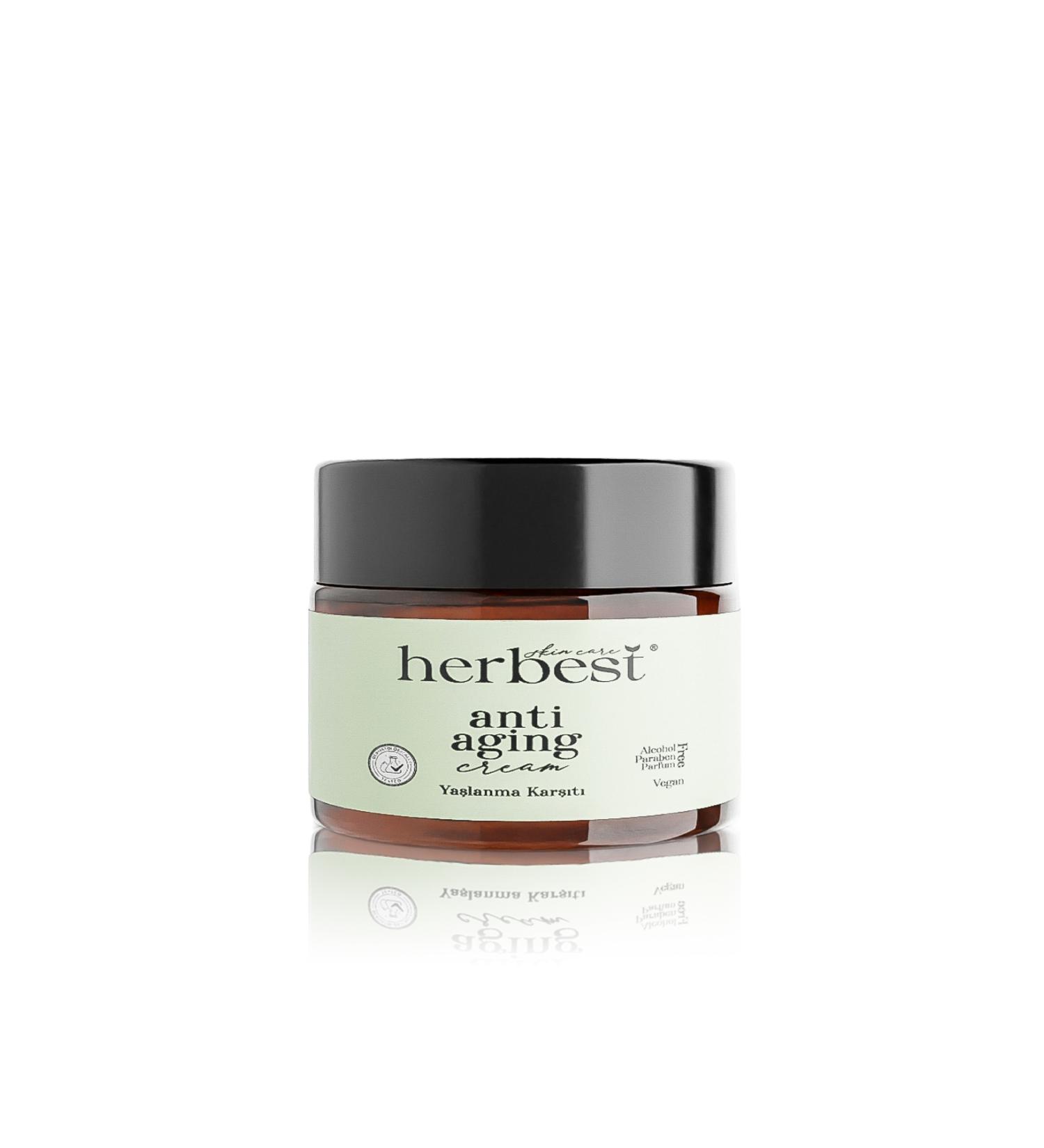 Herbest Skin Care Anti-aging Face Cream (Anti-aging Care Cream) 50 ml. - Buy Online on GoSupps.com