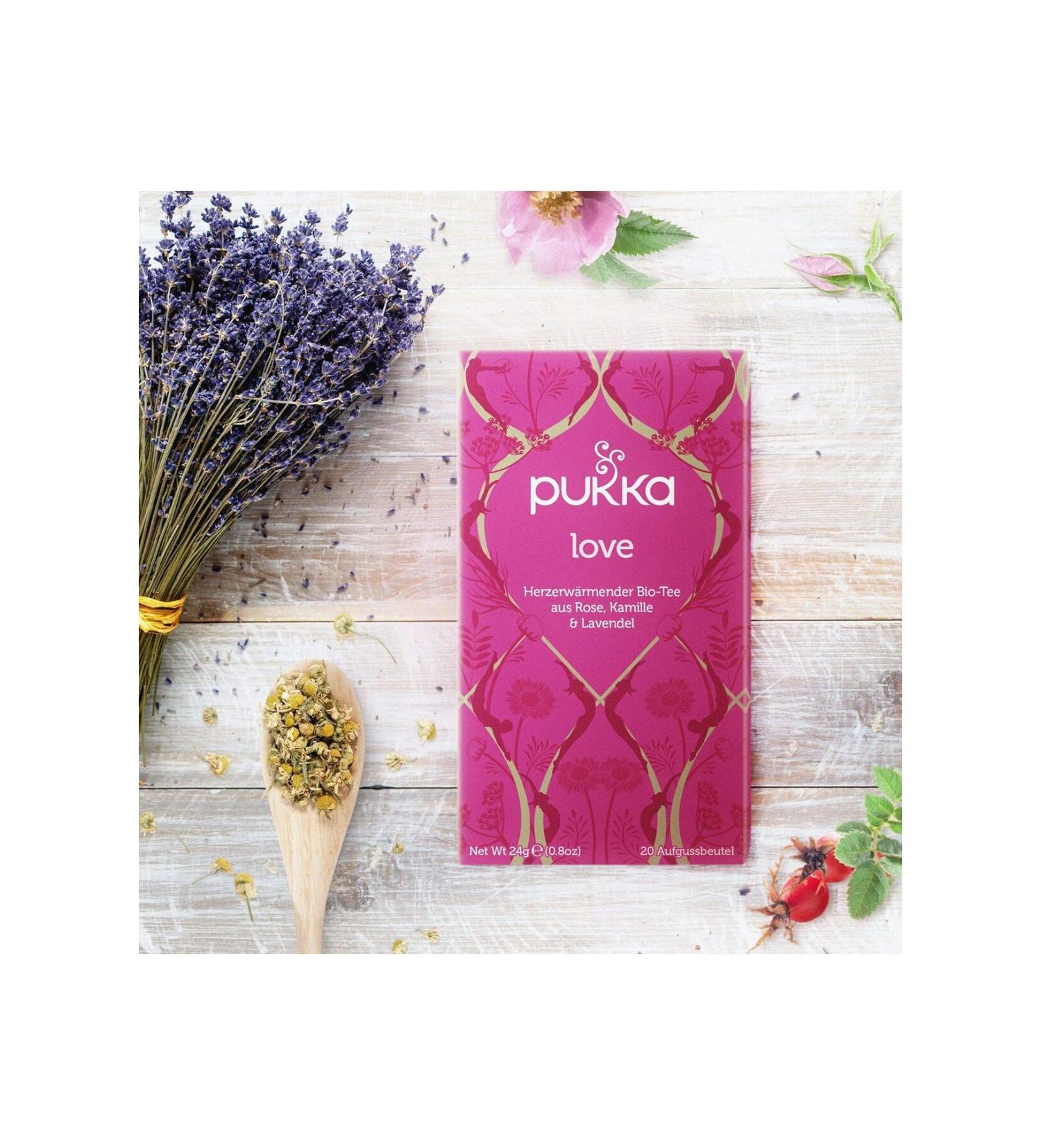 Pukka Love Organic Tea - Buy Online on GoSupps.com