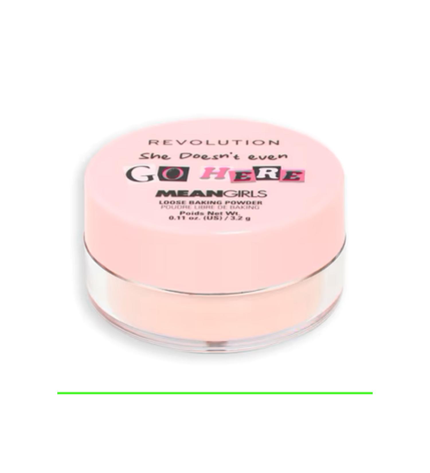 Revolution Mean Girls Loose Powder Chery Pink - Buy Online on GoSupps.com