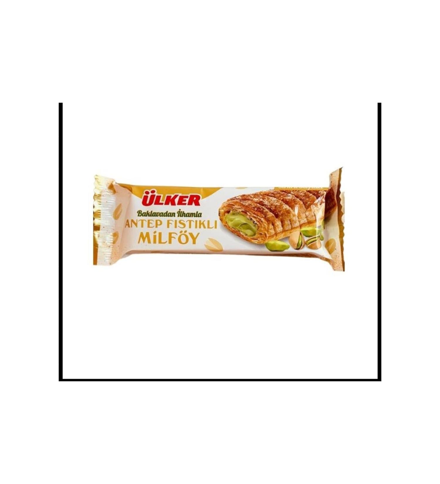 lker Pistachio Cream Puff Pastry Layered 28 Grams x 24 Pieces (Total 672 Grams)