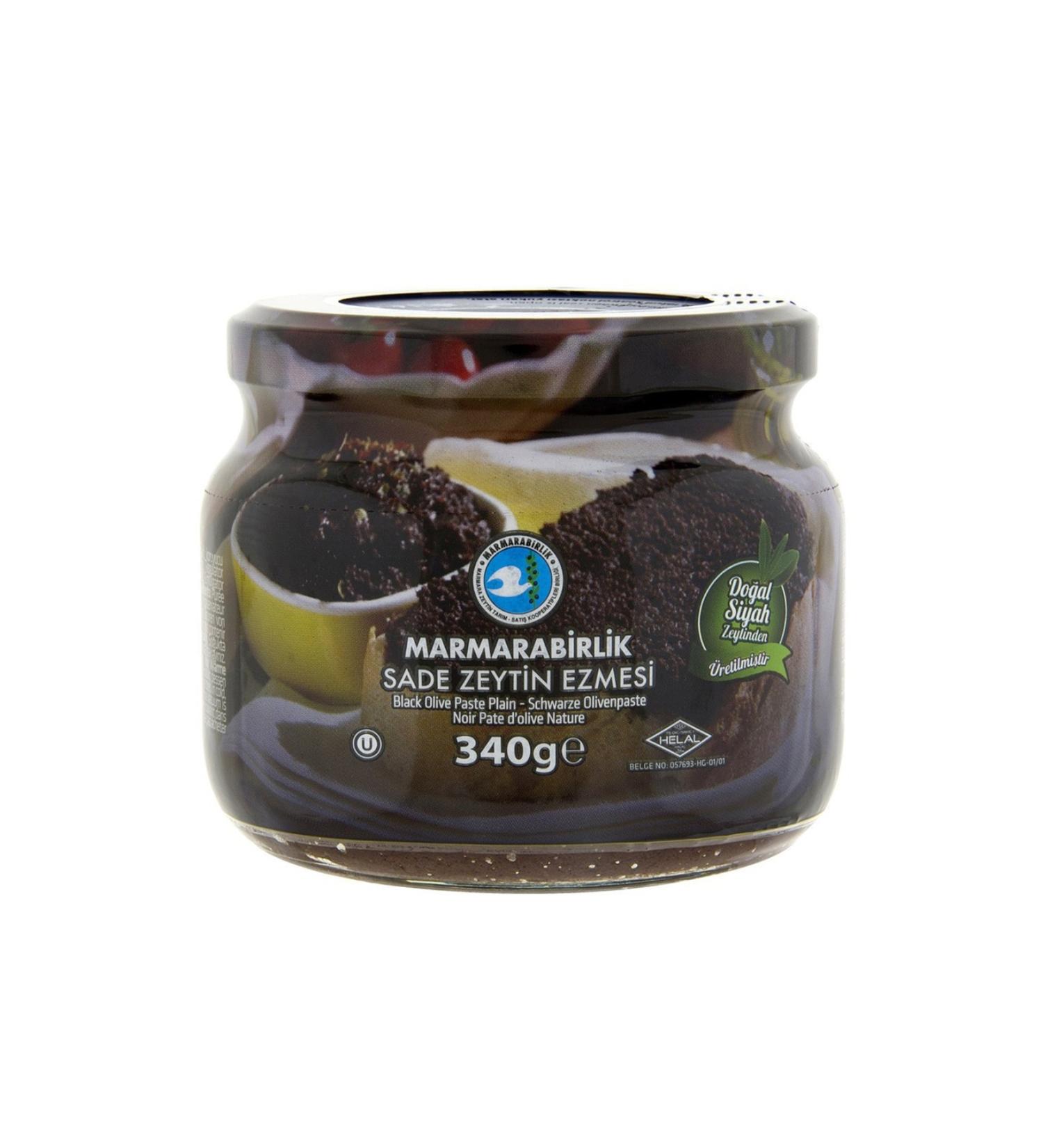 Marmarabirlik Plain Black Paste 340 gr