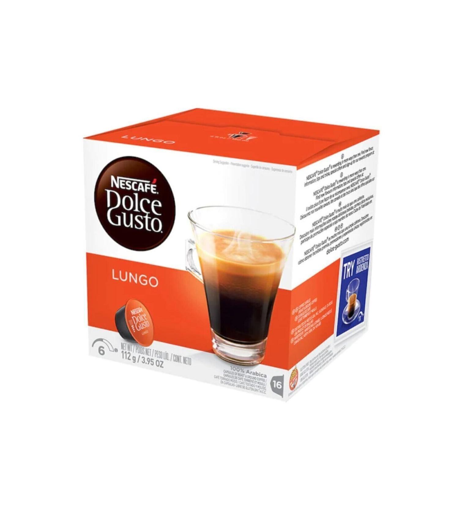 Nescafe Dolce Gusto Lungo Coffee 16 Capsules