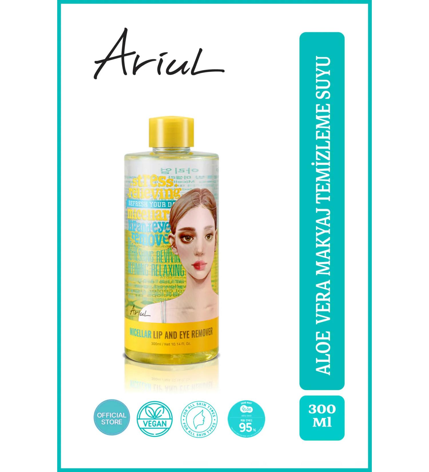 Ariul Micellar Lip and Eye Make-up Remover 300 ml