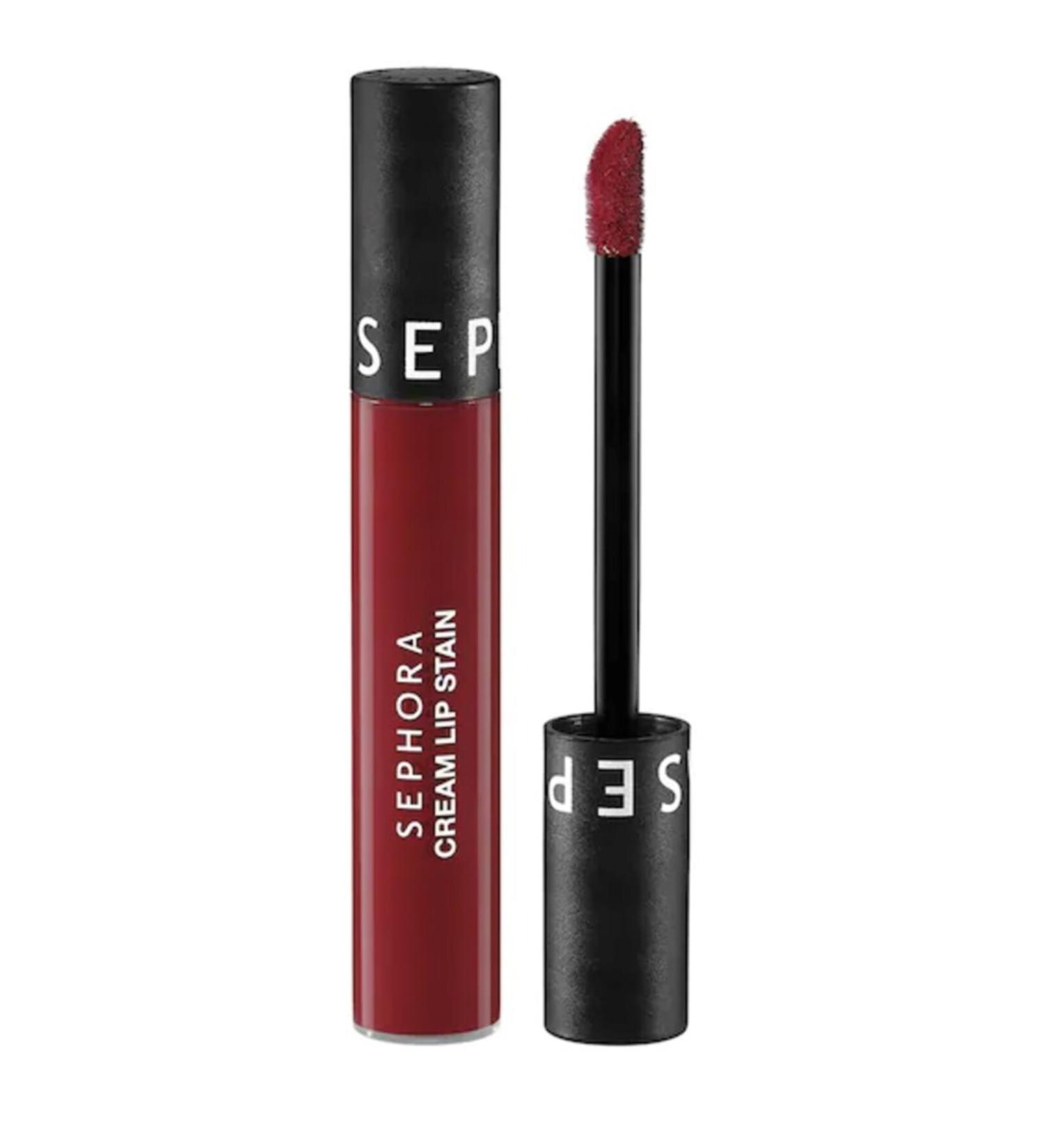 SEPHORA COLLECTION Cream Lip Stain Smudge-proof Velvet Finish Lipstick Matte Liquid Lipstick 17