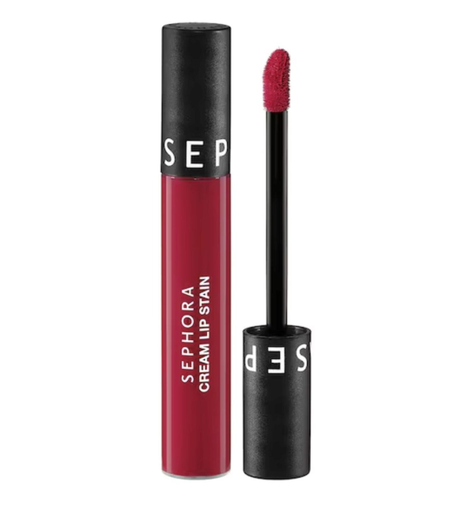 SEPHORA COLLECTION Cream Lip Stain Smudge-proof Velvet Finish Lipstick Matte Liquid Lipstick 125