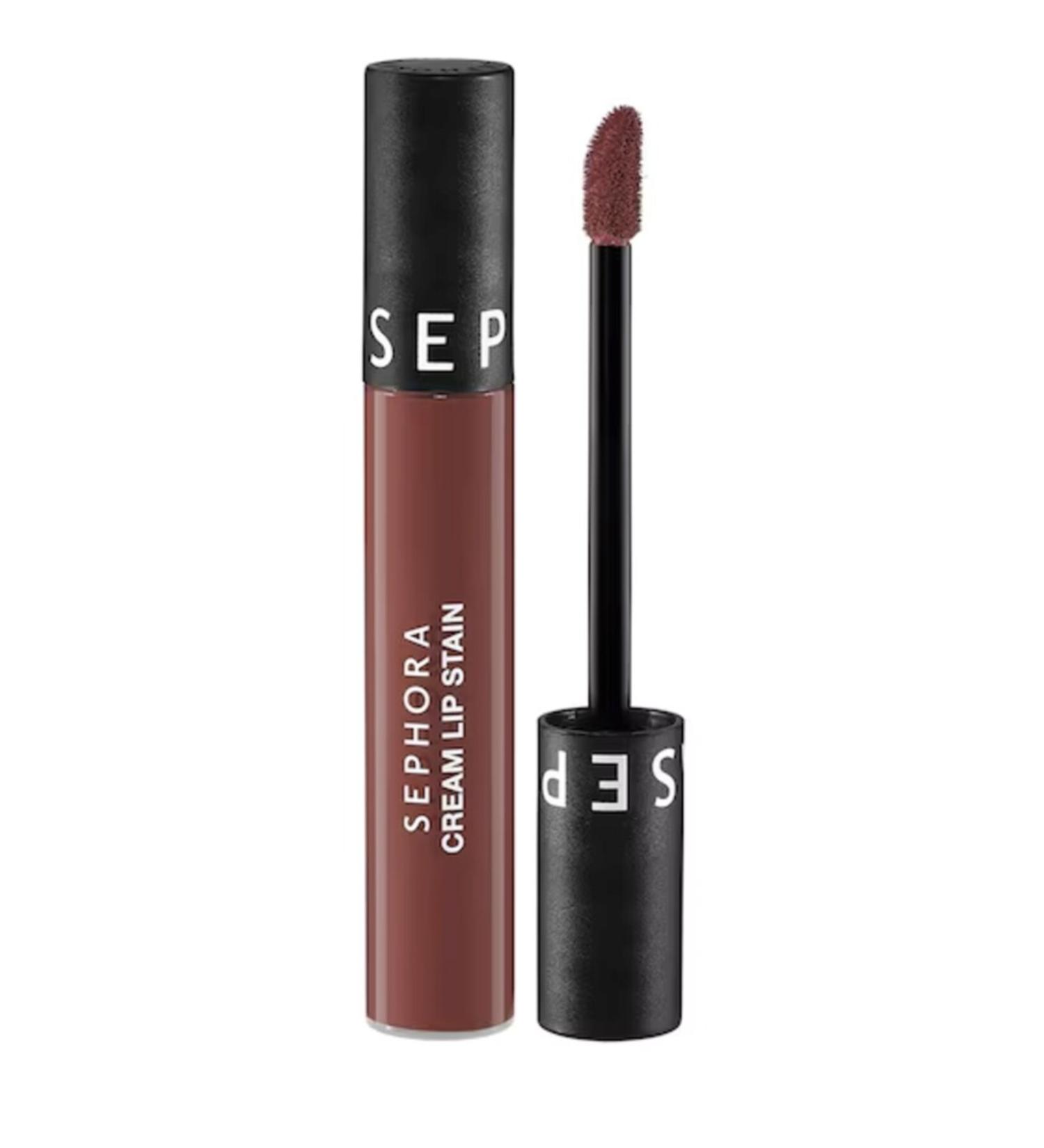 SEPHORA COLLECTION Cream Lip Stain Non-Smudge Velvet Finish Lipstick Matte Liquid Lipstick 80