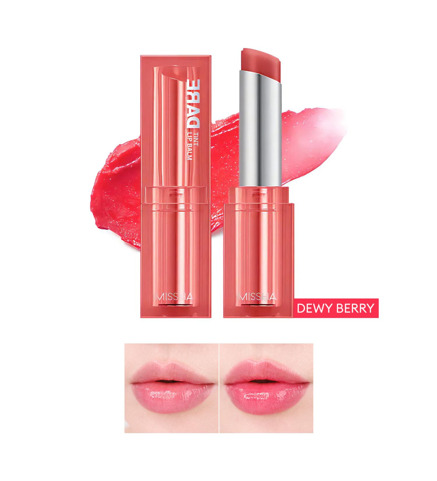 Missha Intensive Lip Care Tinted Lip Balm Dare Tint Lip Balm (Dewy Bery) - Buy Online on GoSupps.com
