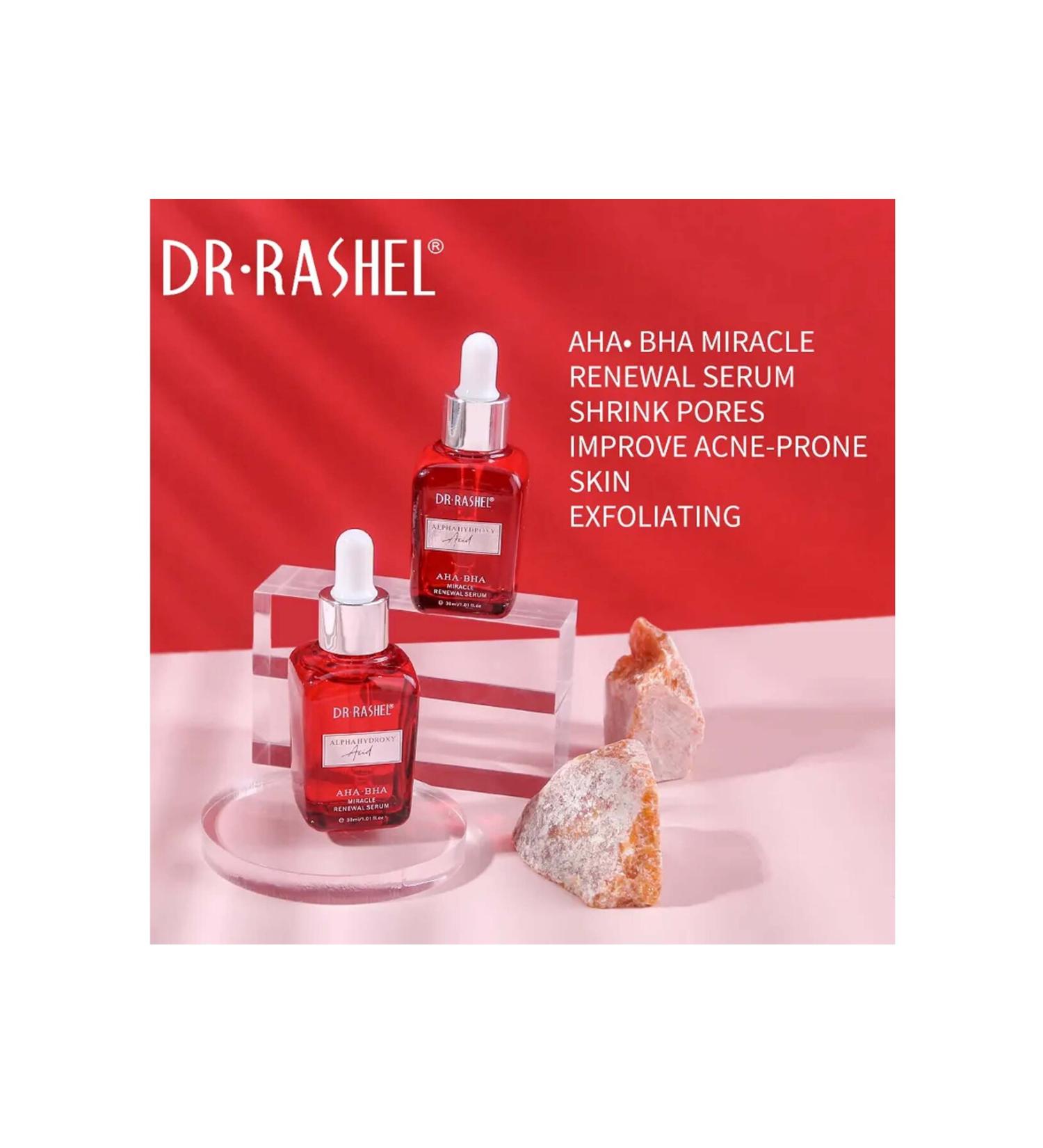 DR.RASHEL Alpha Hydroxy Acid AHA BHA Clarifying Rejuvenate Facial Serum 30ml (1 piece) - Buy Online on GoSupps.com