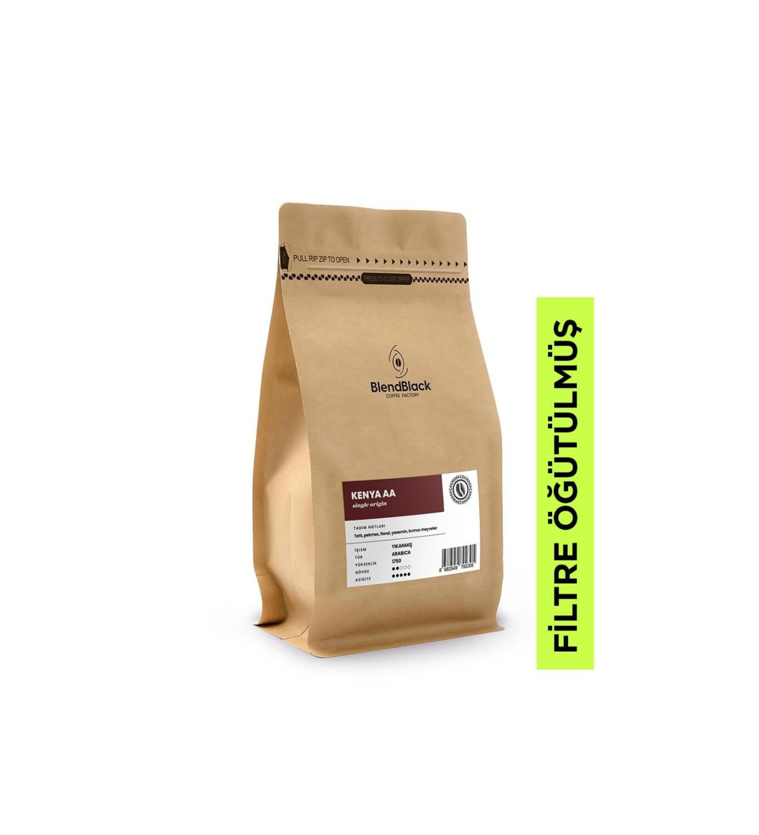 Blendblack Kenya Aa Filter Coffee 250 gr Ground