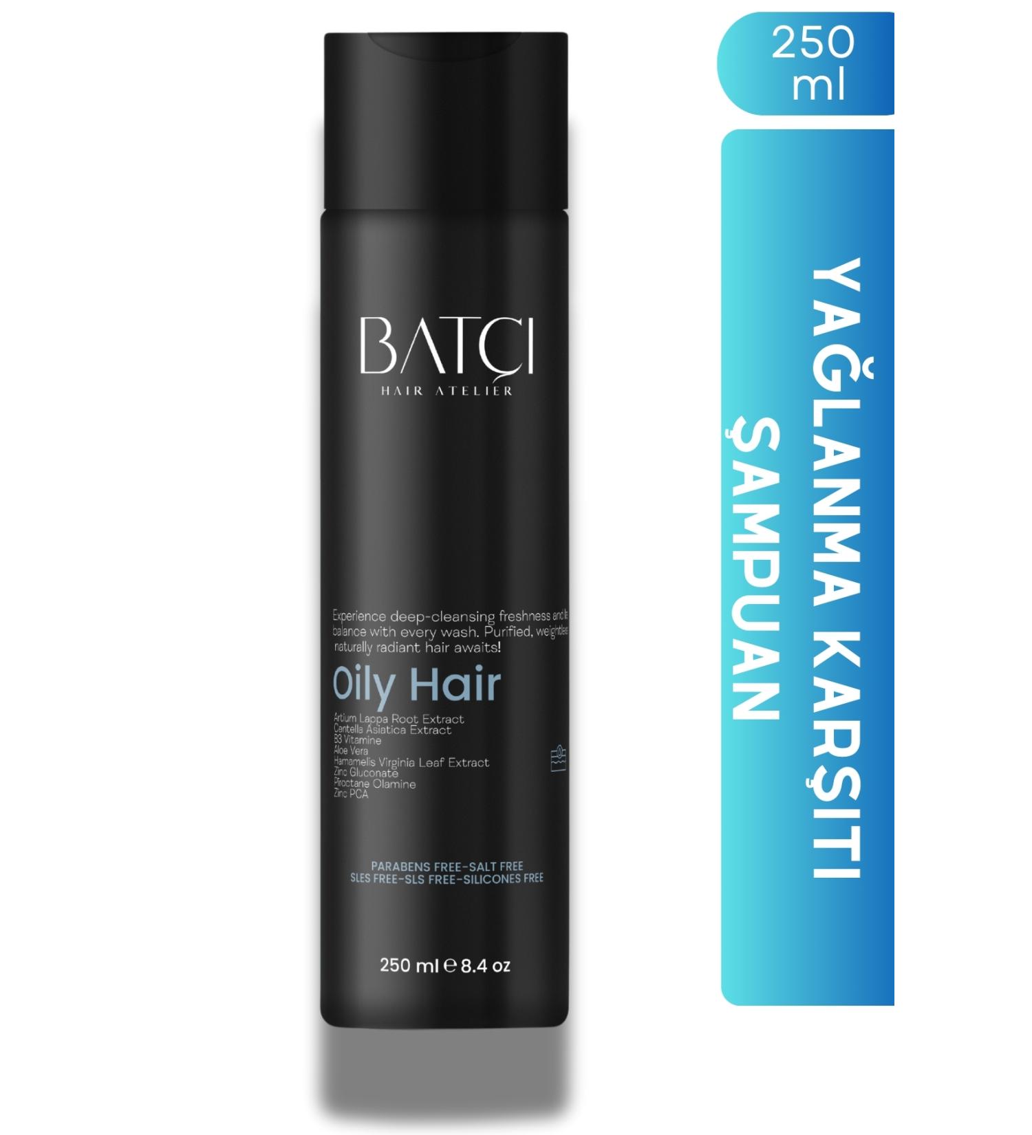 Bat Hair Atelier Anti-Oily Shampoo with Arctium Lappa Root Extract Centella Asiatica and Aloe Vera Extract 250 ML - Buy Online on GoSupps.com