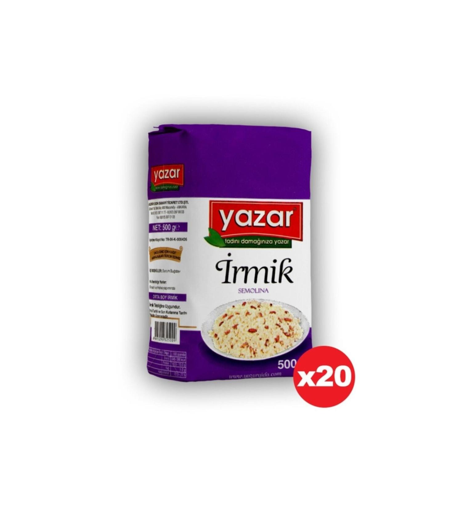 AUTHOR Semolina 500 Gr X 20 Packs