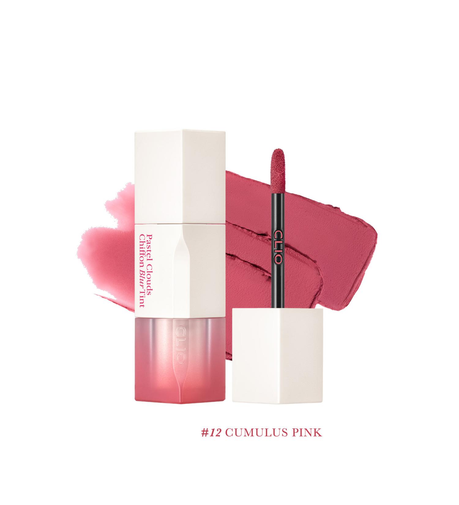 CLIO Smooth and Velvety Textured Natural Looking Tint CLIO Chiffon Blur Tint (12 Cumulus Pink) - Buy Online on GoSupps.com