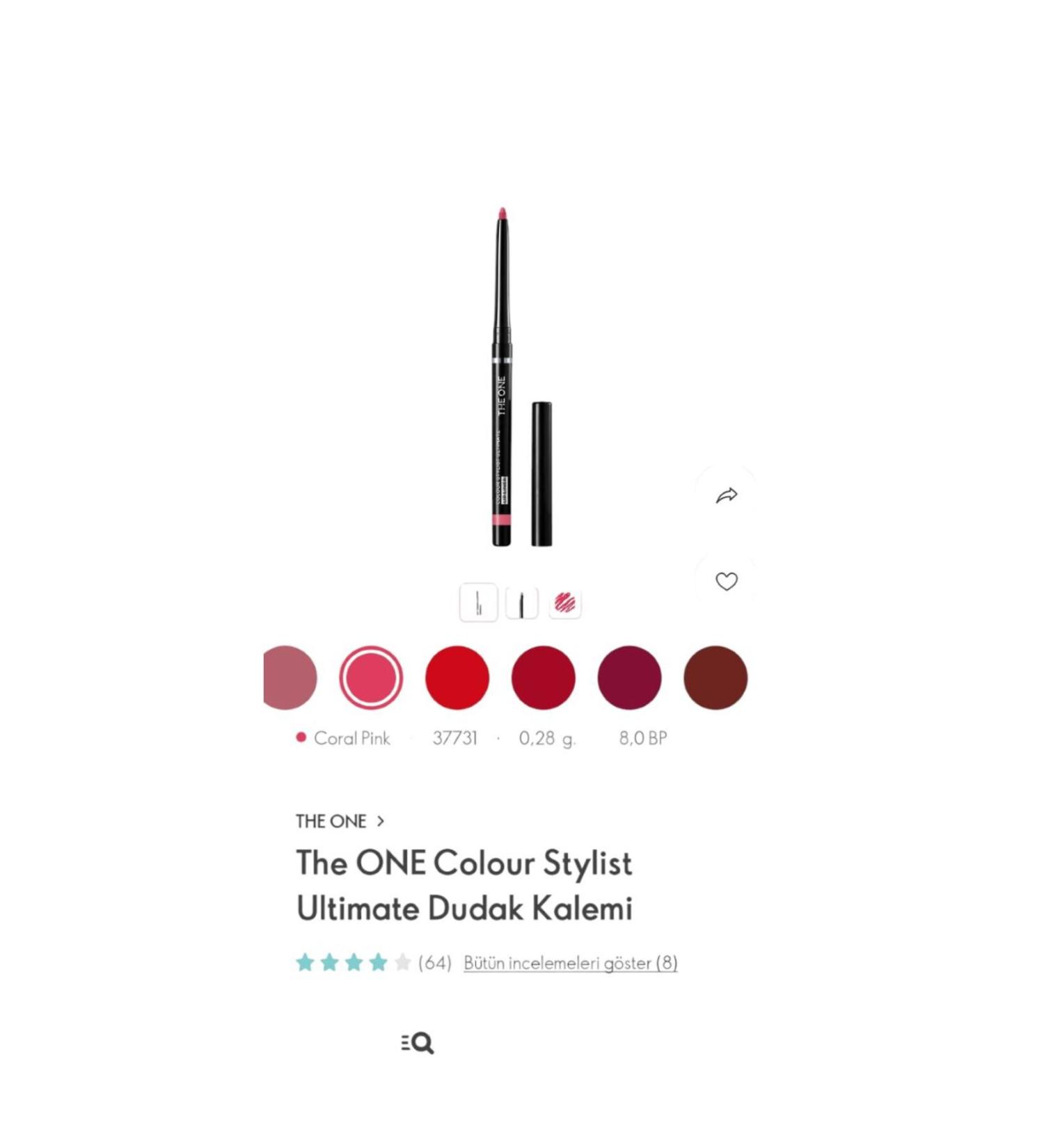 ysrozrgyim COPY - Pink Women's lip pencil