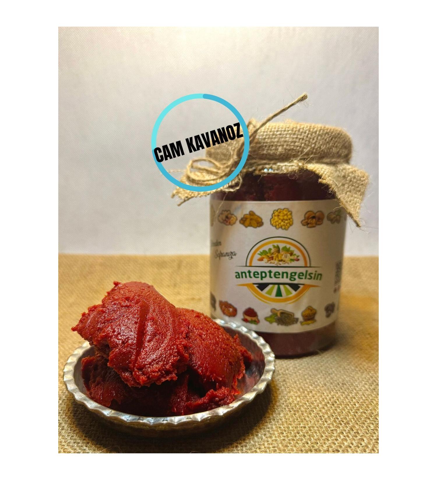 Antepten Gelsin Homemade Sun Dried Tomato Paste - Glass Jar - Organic - 650 gr - Buy Online on GoSupps.com