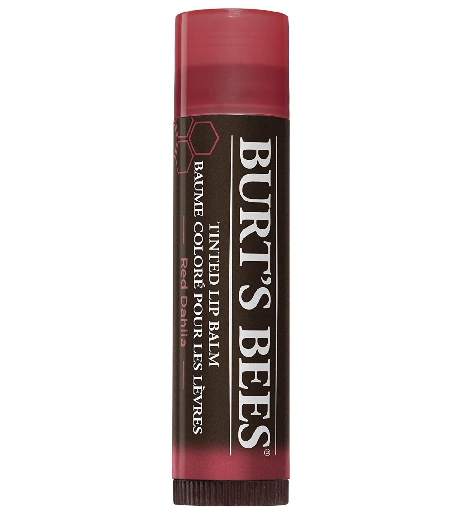 Burt's Bees Red Dahlia Color Natural and Shining look 4.25g.