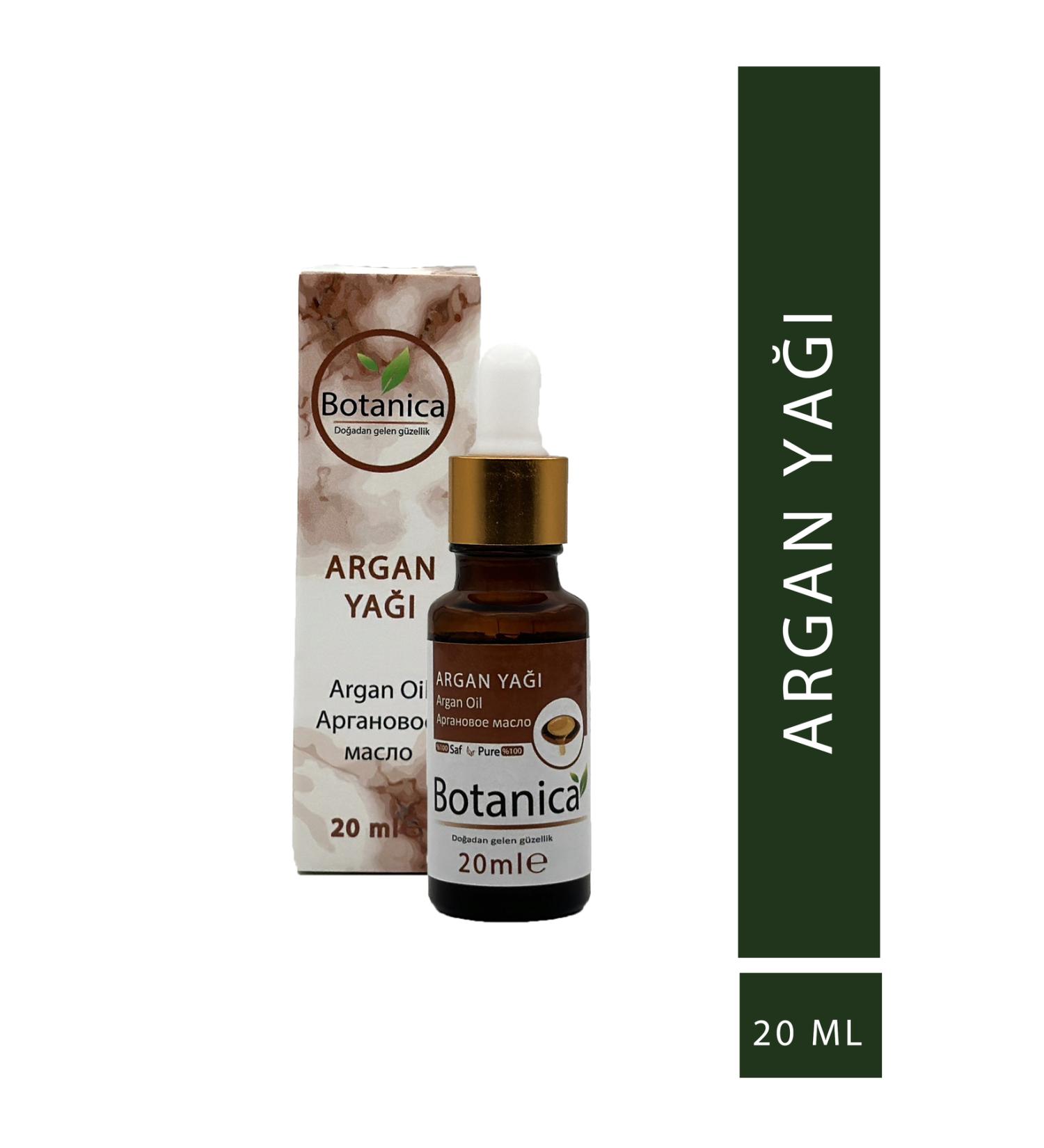 botanica Argan Oil Hair Care Oil Hair Loss Acne Moisturizer Face Rejuvenation Dandruff Beauty 20 Ml