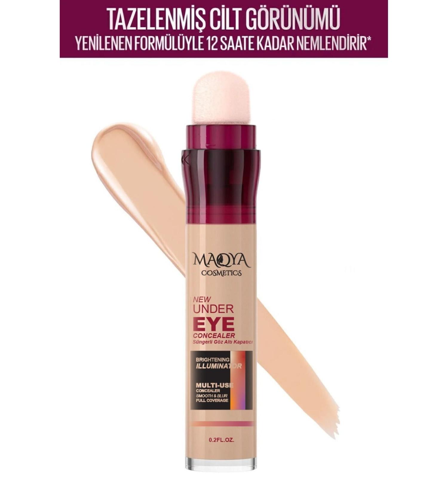 MAQYA Cosmetics Intensive Concealer Nourishing Brightening Sponge Under Eye Concealer (MEDIUM TONE) - Buy Online on GoSupps.com