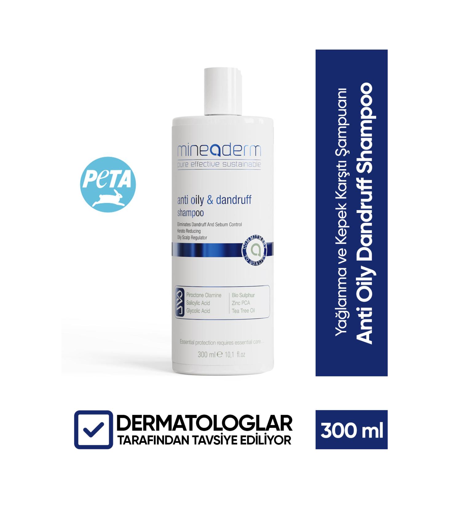 mineaderm Anti Oily & Dandruff Shampoo Anti Oily & Dandruff Shampoo - Buy Online on GoSupps.com