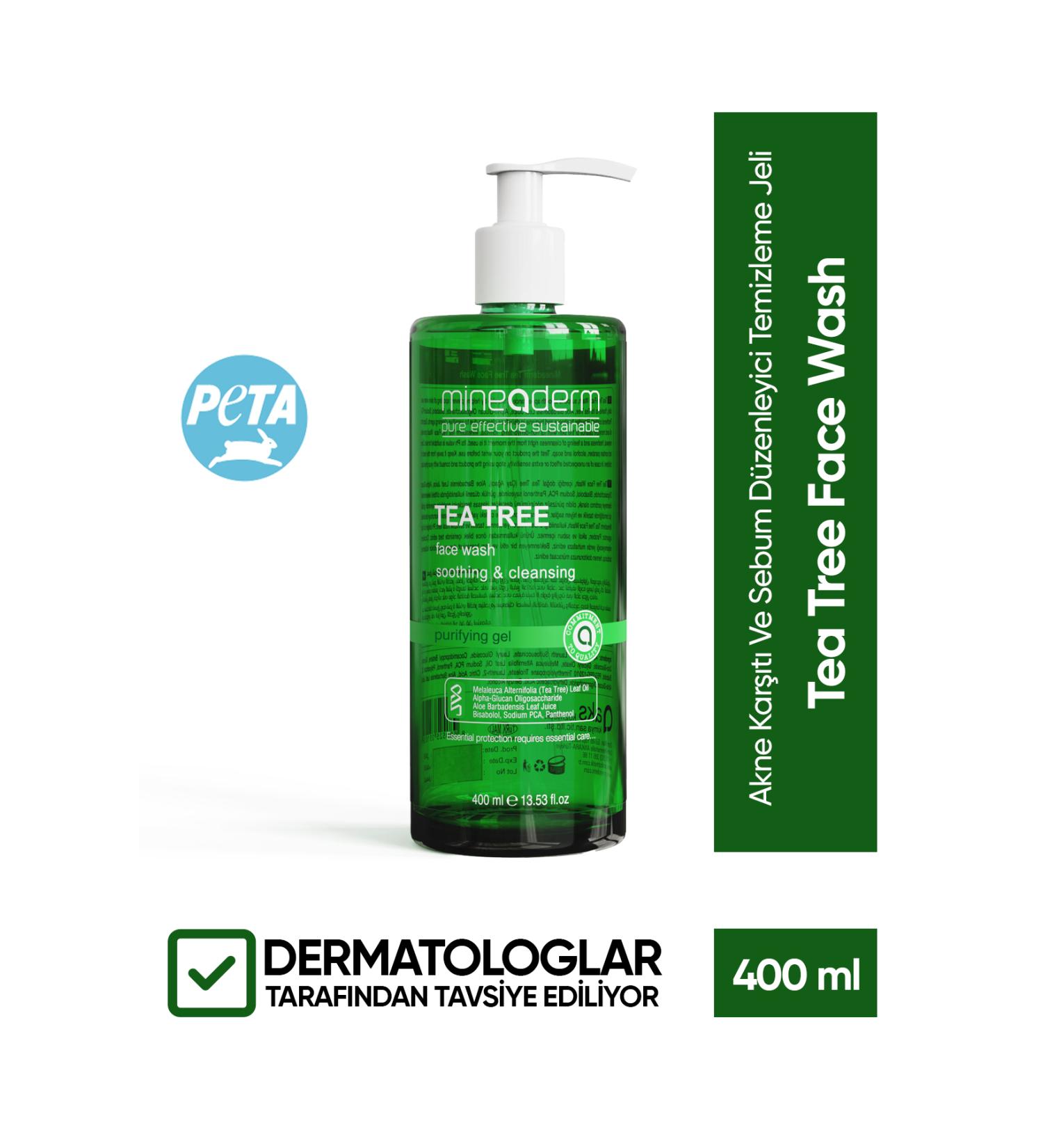 mineaderm Tea Tree Face and Body Wash - Buy Online on GoSupps.com